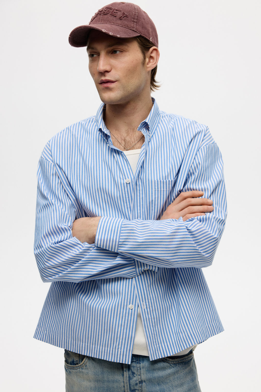 Camisa de algod?n Relaxed Fit - H&m фото 7