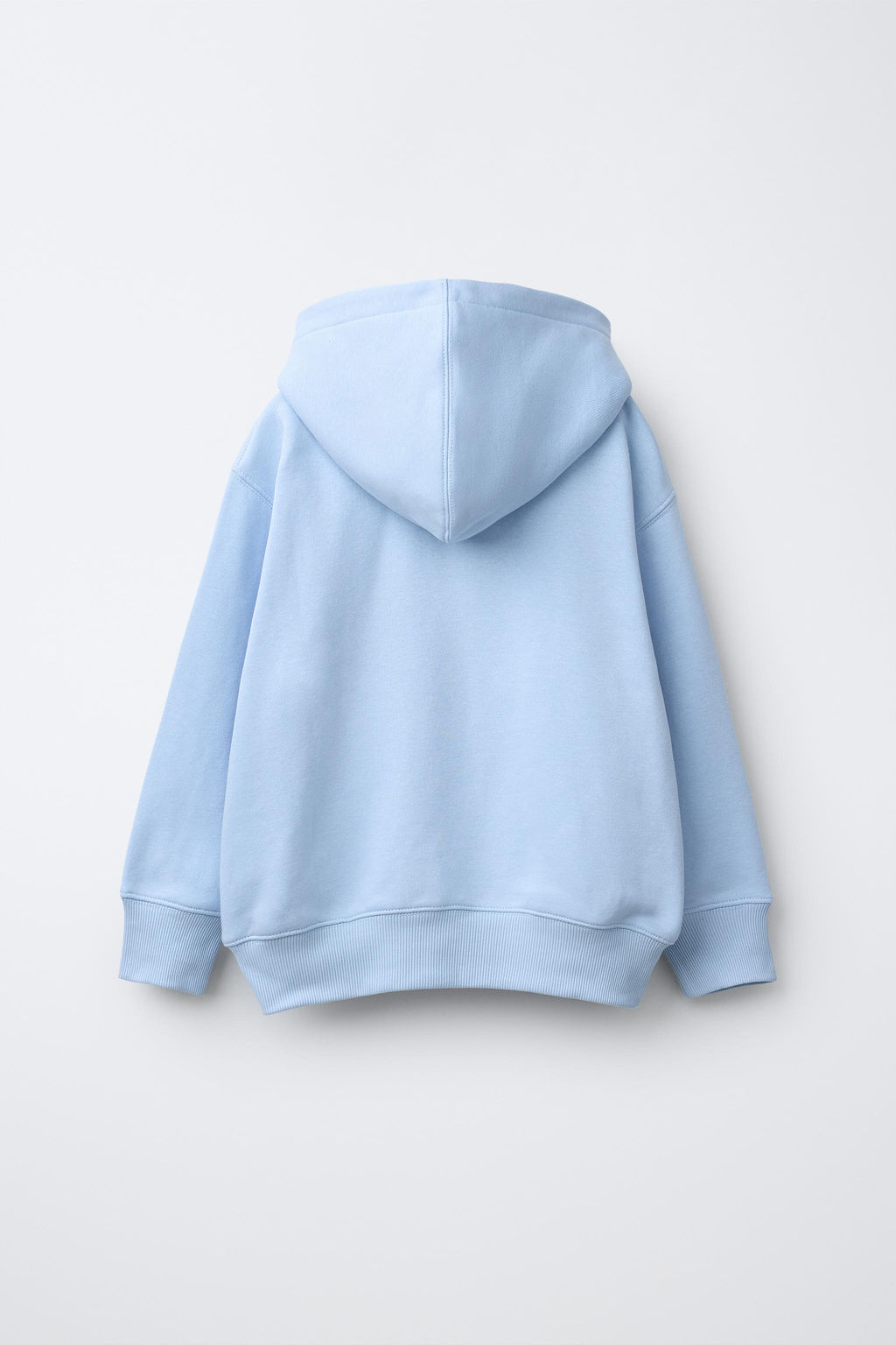 SUDADERA CREMALLERA B?SICA / Azul claro - Zara фото 4