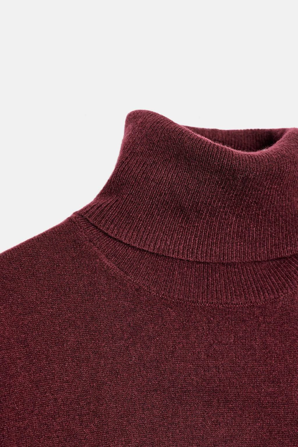 100% WOOL OVERSIZE HIGH NECK JUMPER - Zara фото 8