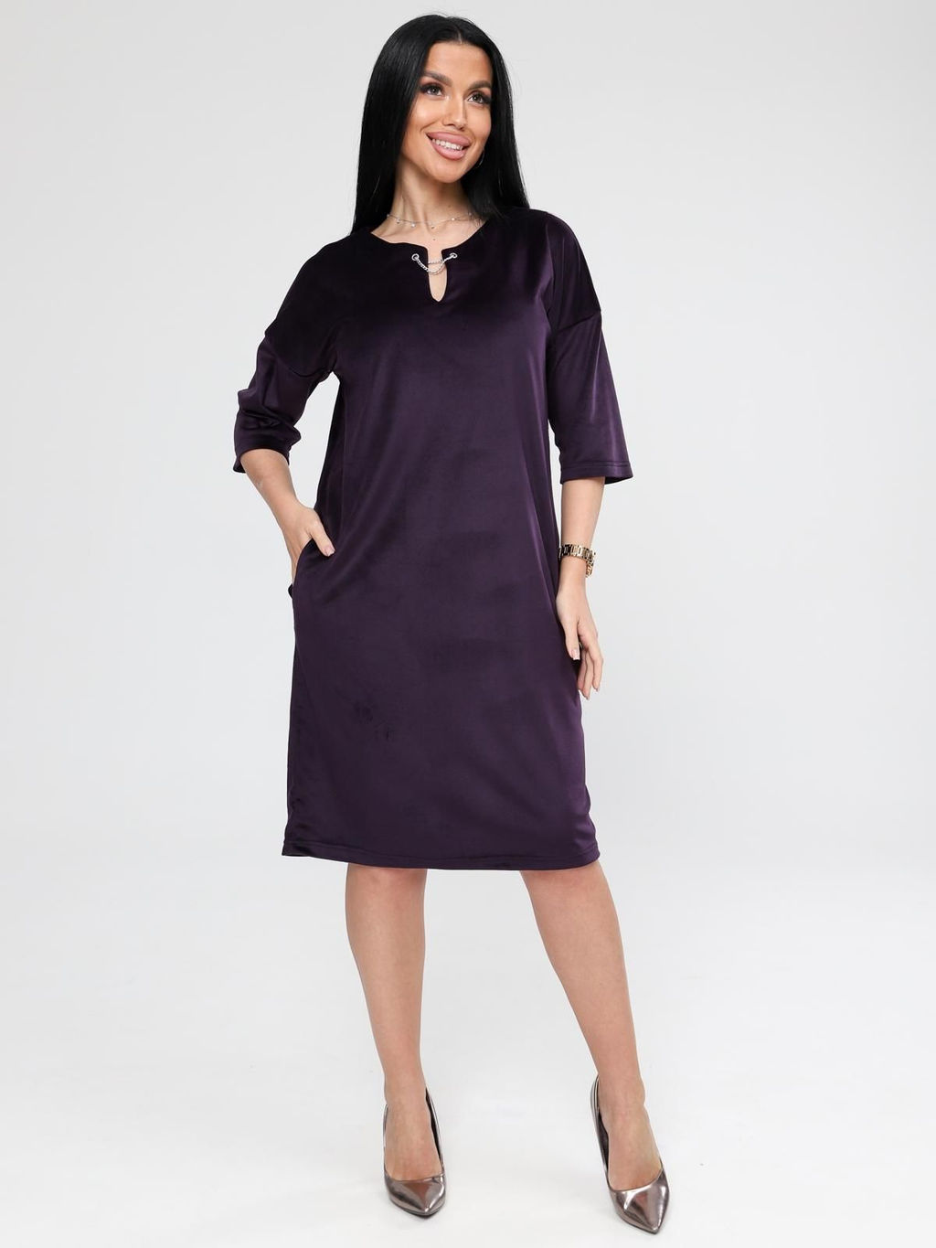 IV-CAPRIZ Карисса - платье из велюра  фото 28