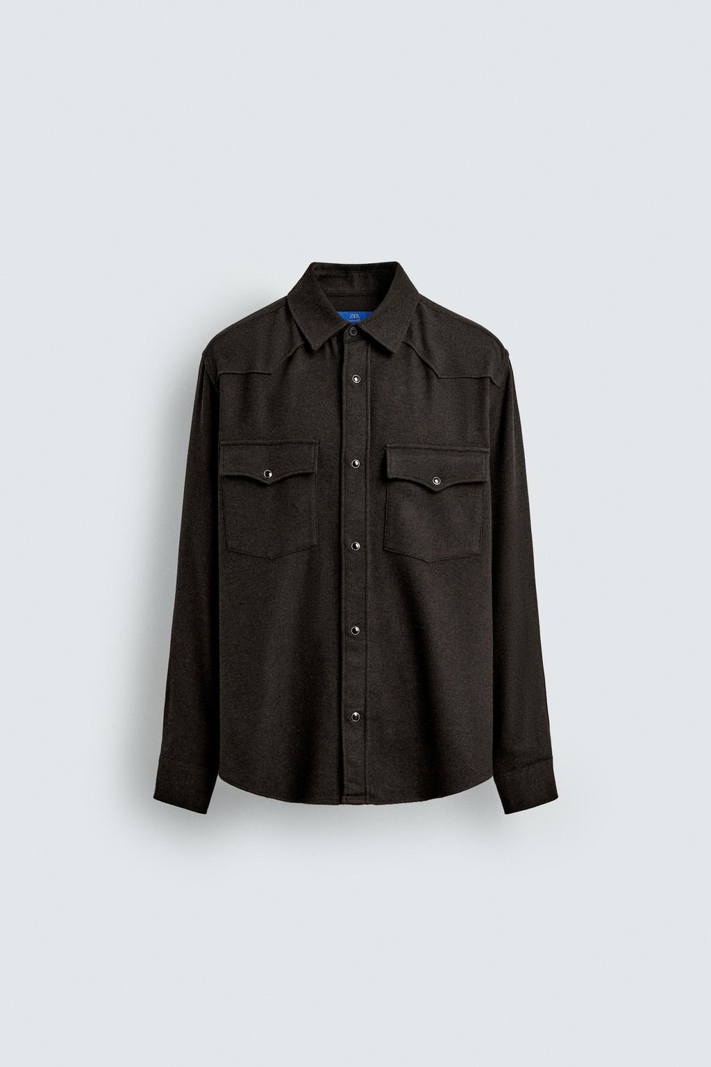 WESTERN SHIRT WITH WOOL AARON LEVINE X ZARA