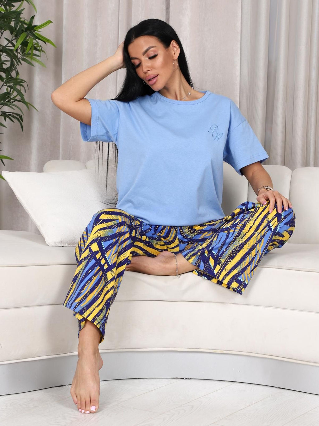 IV-CAPRIZ Ван Лобелия - пижама из хлопка  фото 13