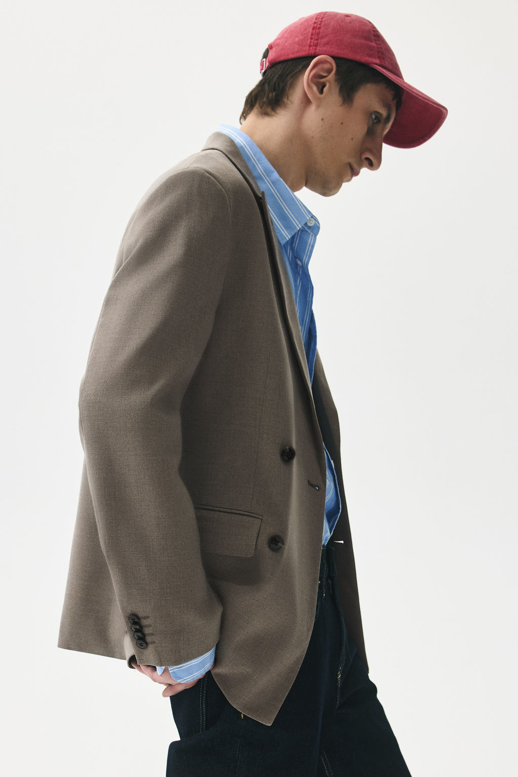 Americana de doble botonadura Relaxed Fit - H&m фото 6