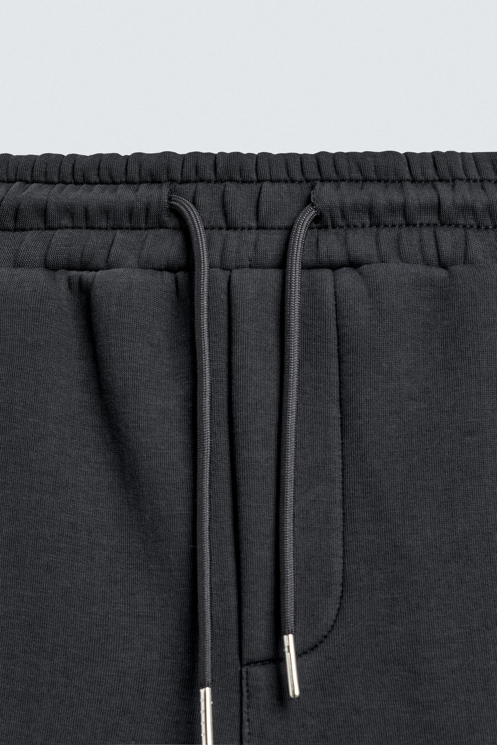 PANTAL?N JOGGER INTERLOCK RELAXED FIT / Gris oscuro - Zara фото 9