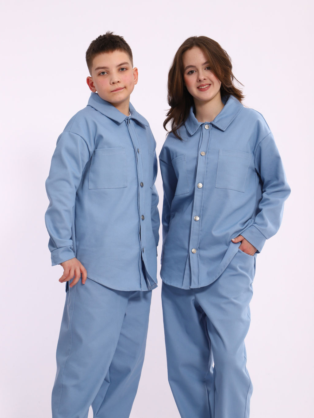 Комплект "Деним" голубой