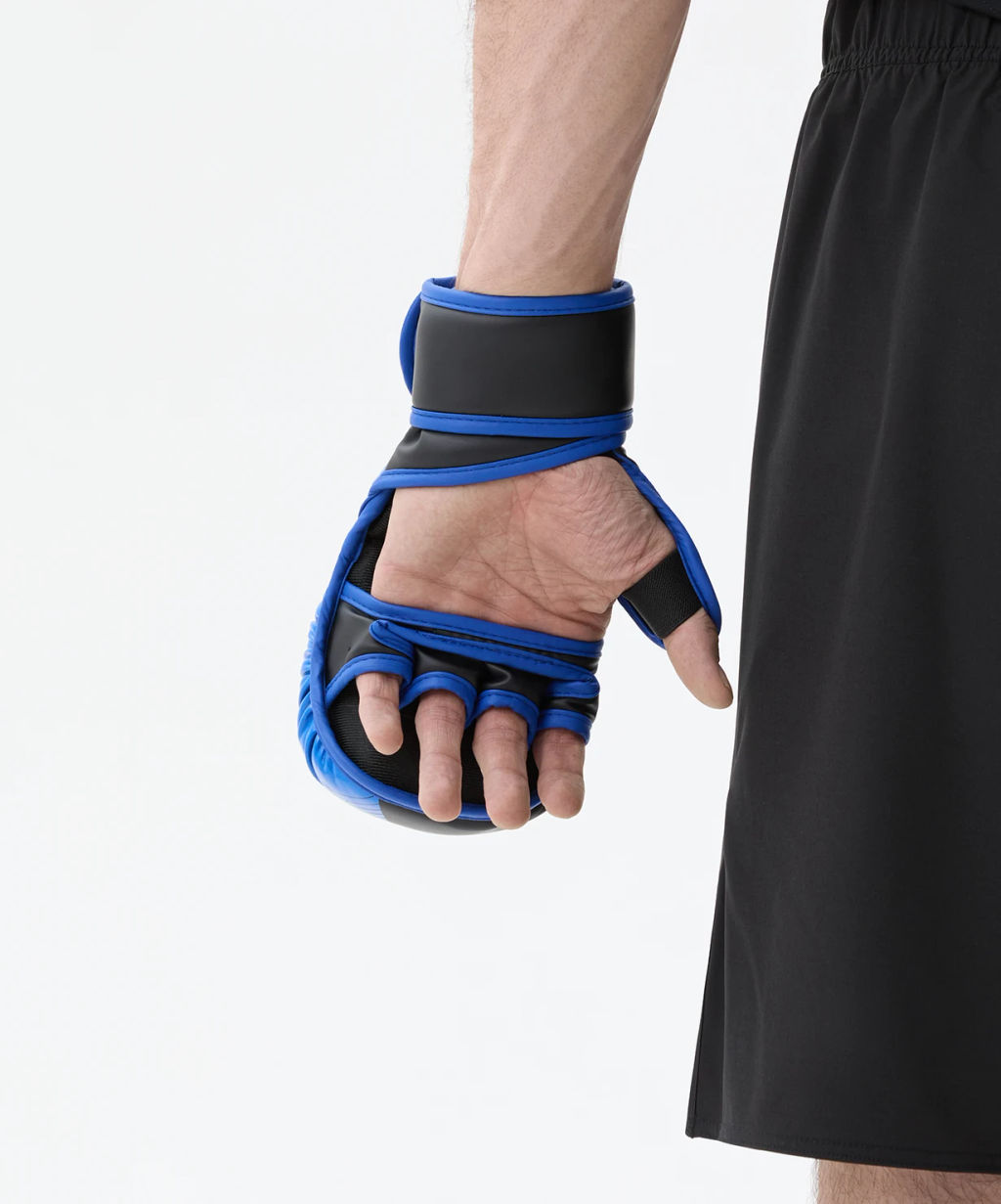 Перчатки MMA INSANE HYBRID IN24-MG200, синий