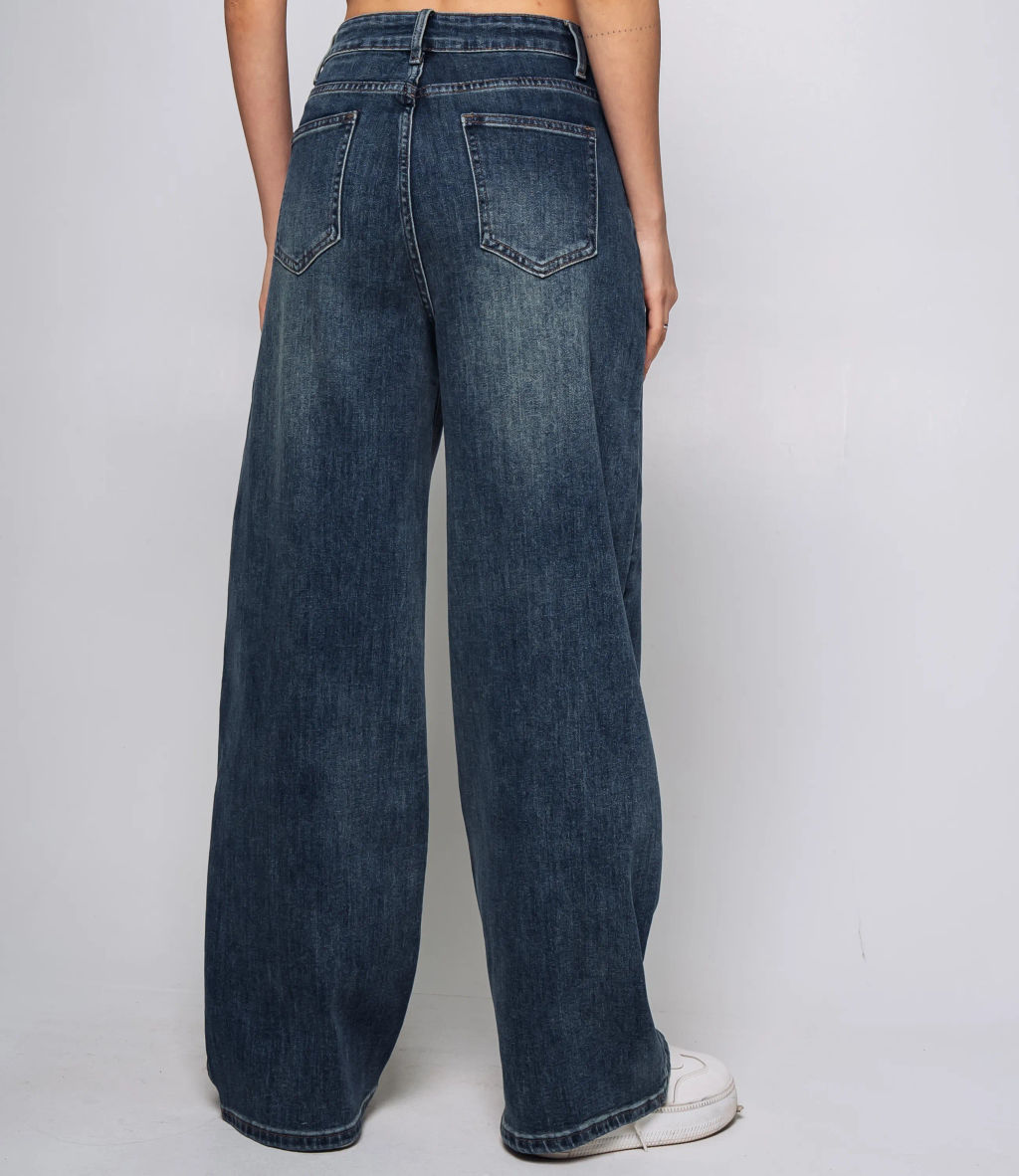 Джинсы #КТ15108, синий