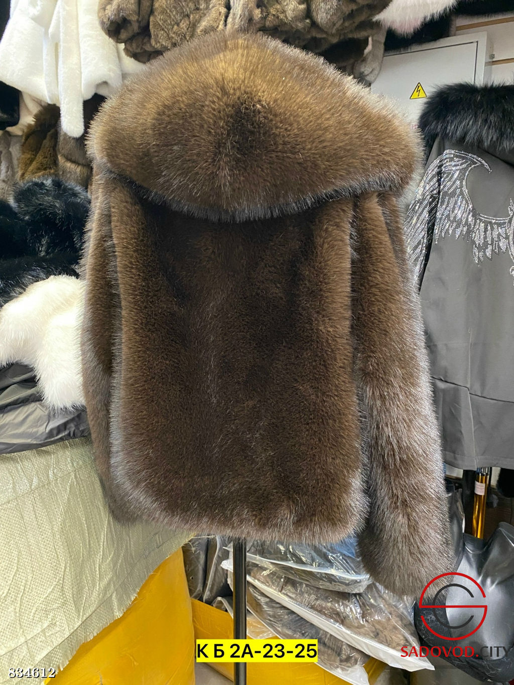 Эко-шуба из искусственного меха - Bruno фото 3