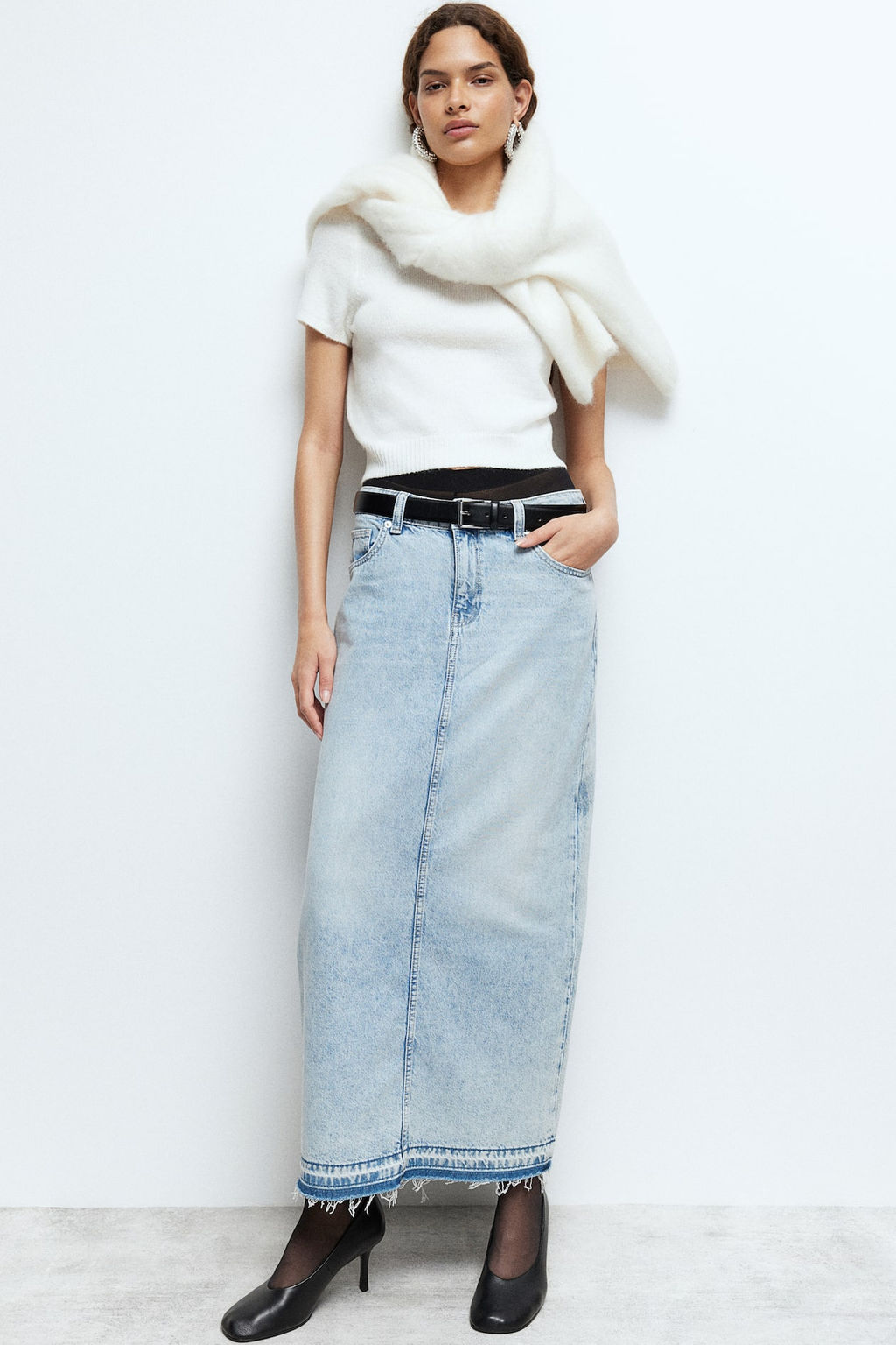 Camiseta de punto fino - H&m фото 5