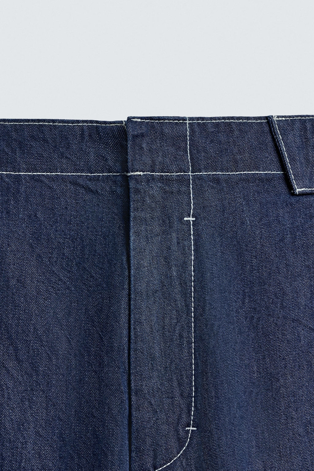 EMBROIDERED STRIPE JEANS - Zara фото 9
