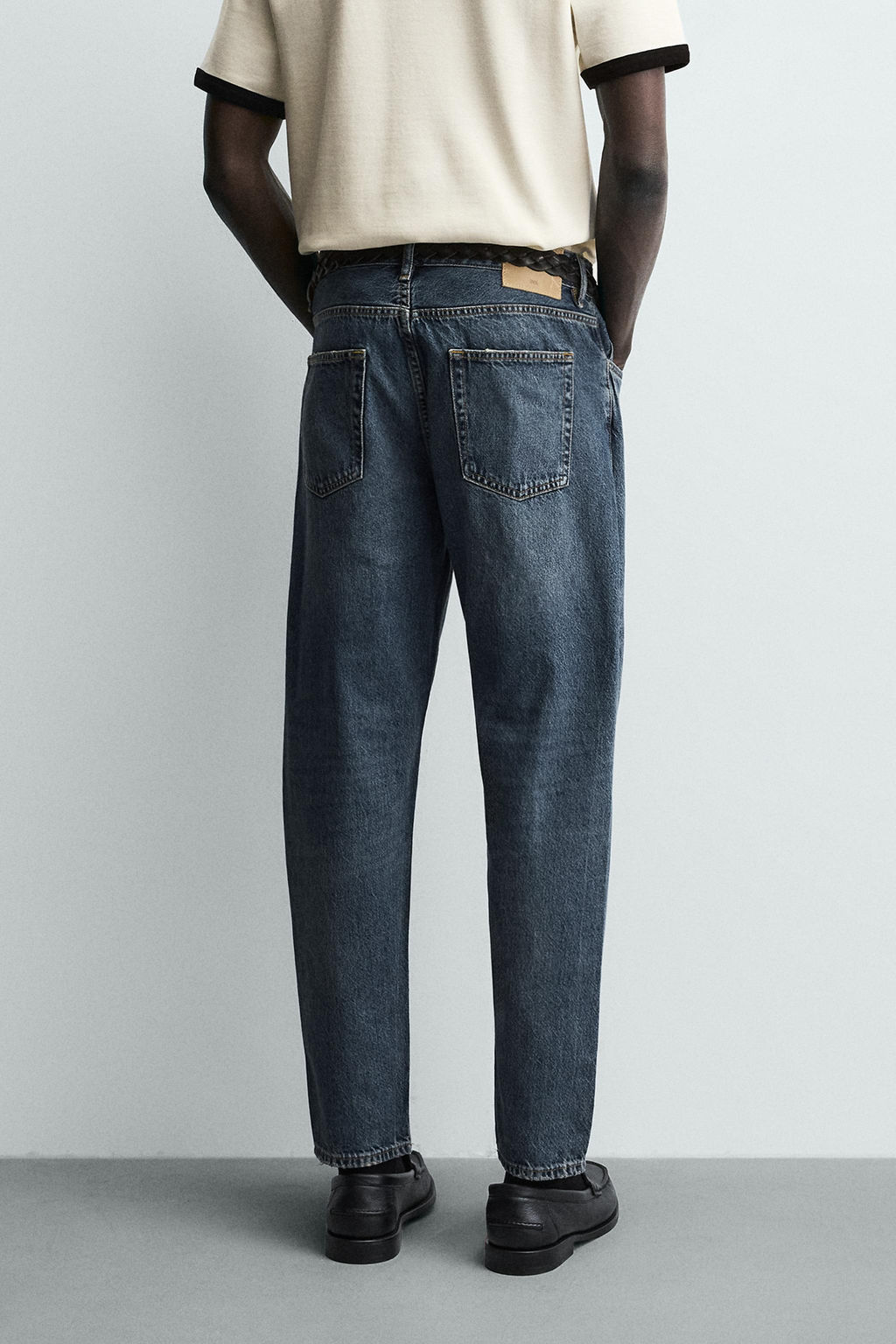 SLIM TAPERED FIT JEANS - Zara фото 22