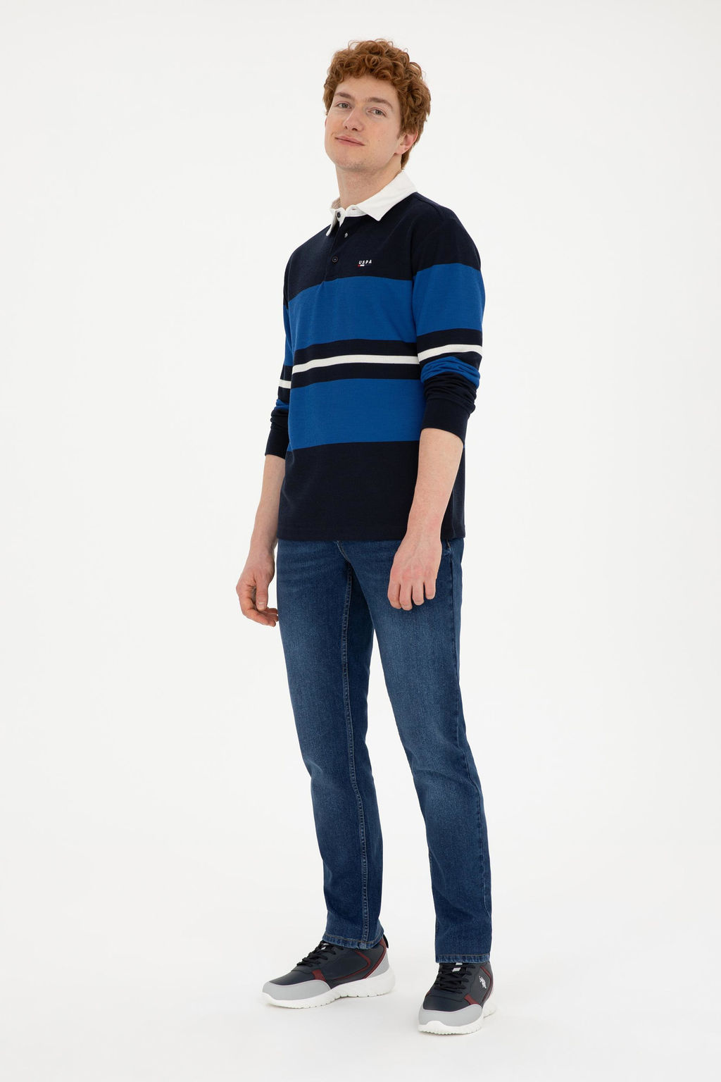 Мужской темно-синий свитшот Неожиданная скидка в корзине - U.s. polo assn фото 4