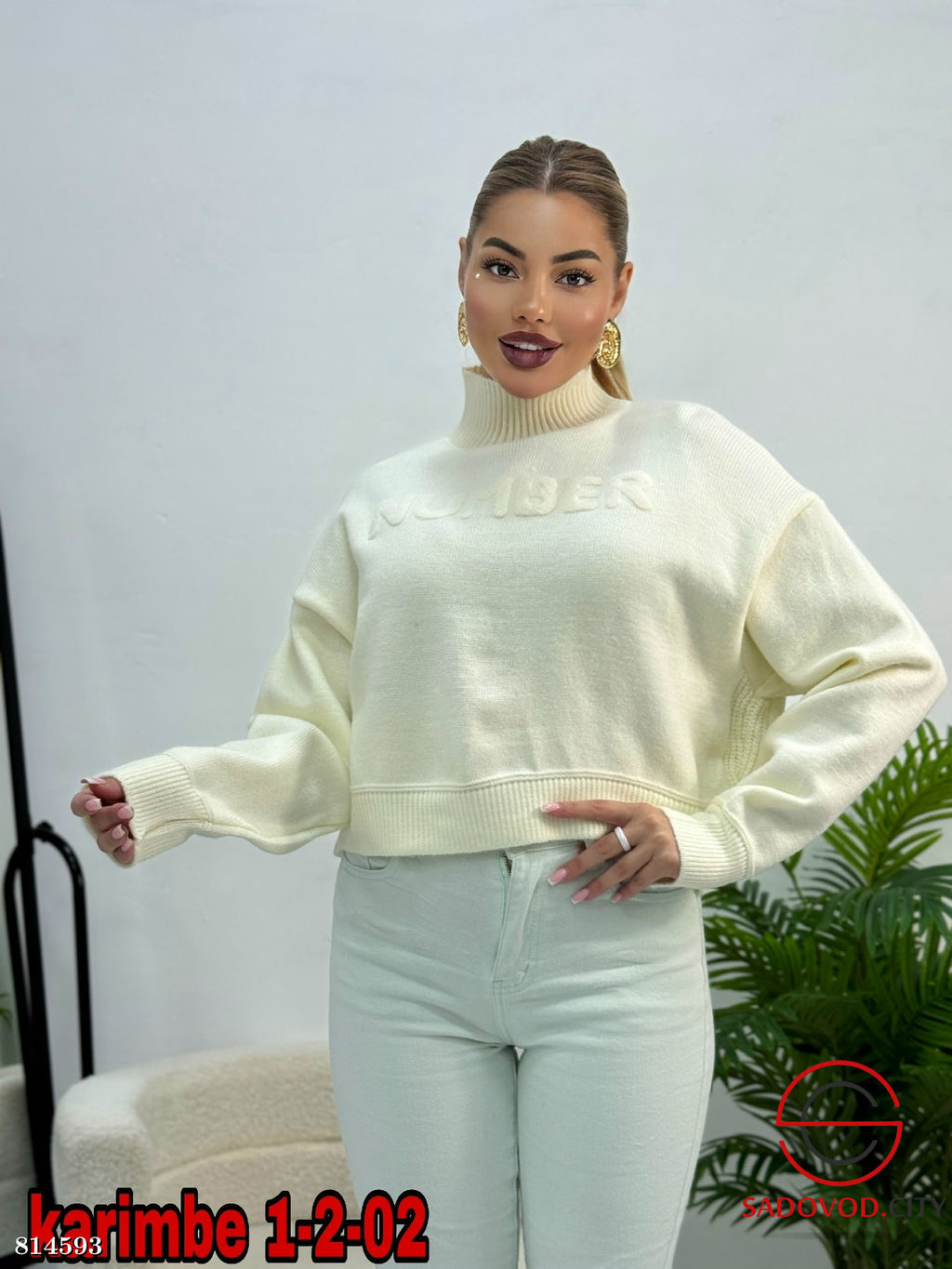 Кофта женская с надписью - Bruno фото 7