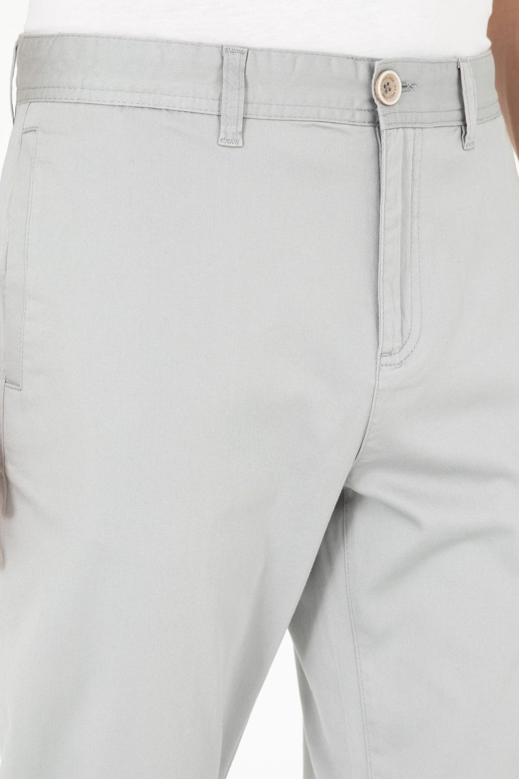 Мужские серые брюки из плотной ткани Неожиданная скидка в корзине - U.s. polo assn фото 5