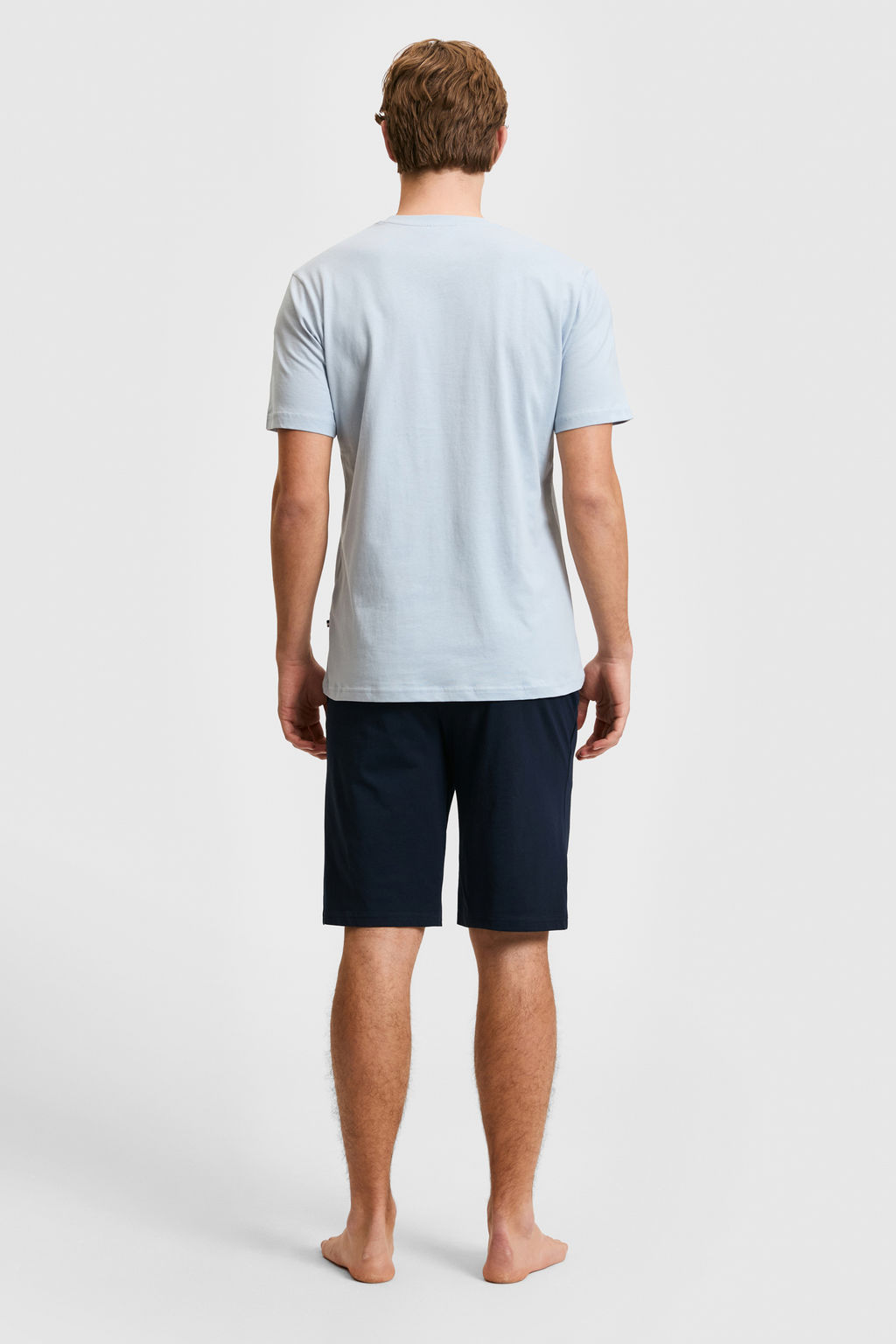 Erkek A__k Mavi Pijama Tak_m_ - U.s. polo assn фото 5