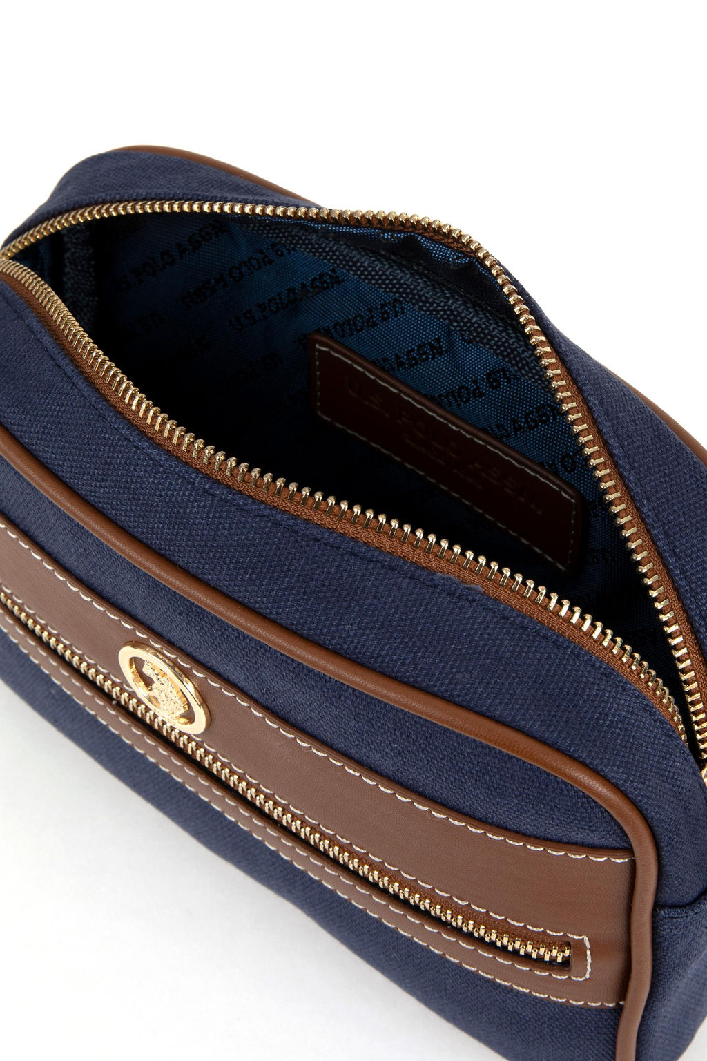 Женская темно-синяя сумка через плечо Неожиданная скидка в корзине - U.s. polo assn фото 7