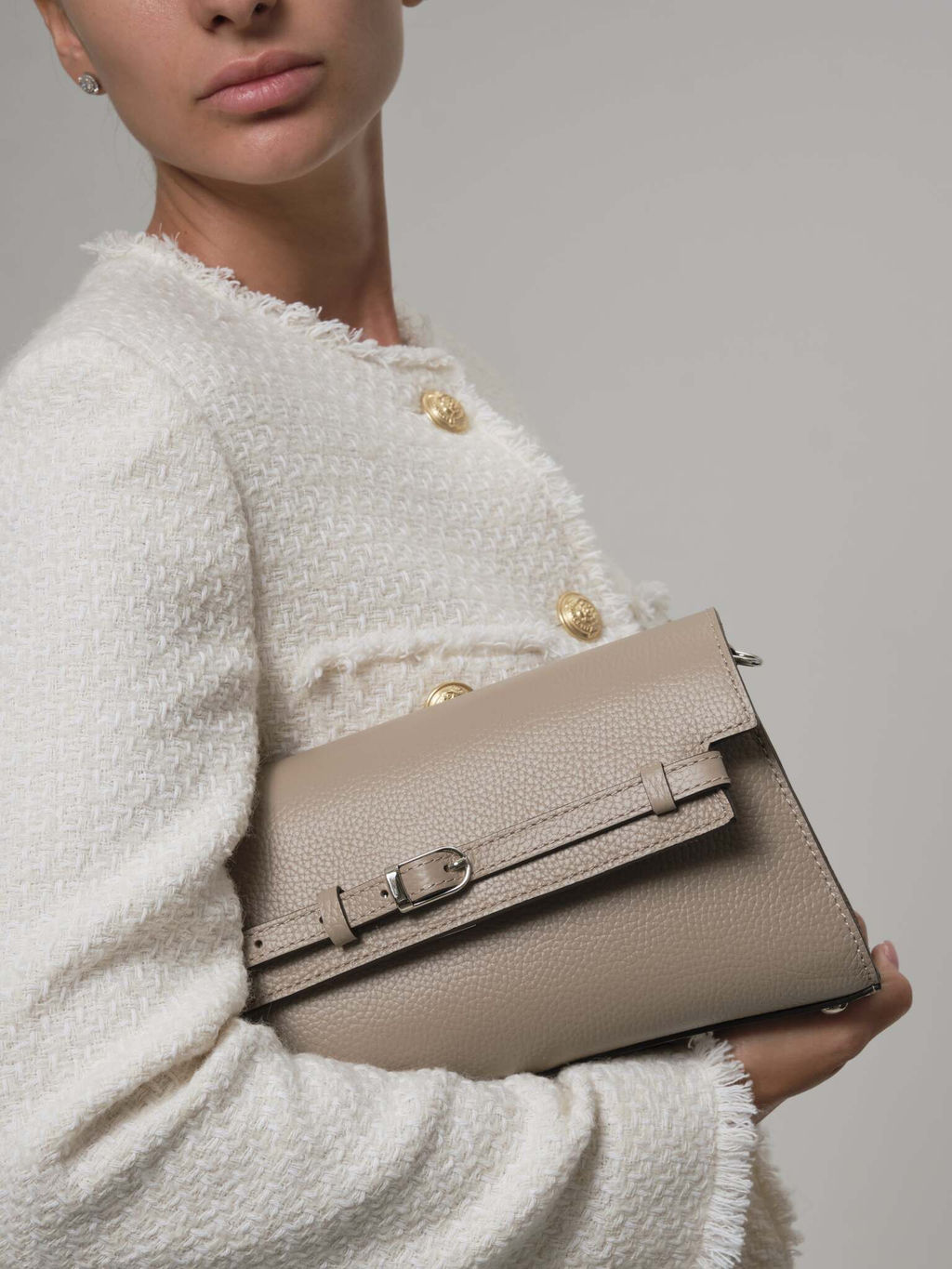 Сумка Emma DBR 31112 бежевый латте  фото 3