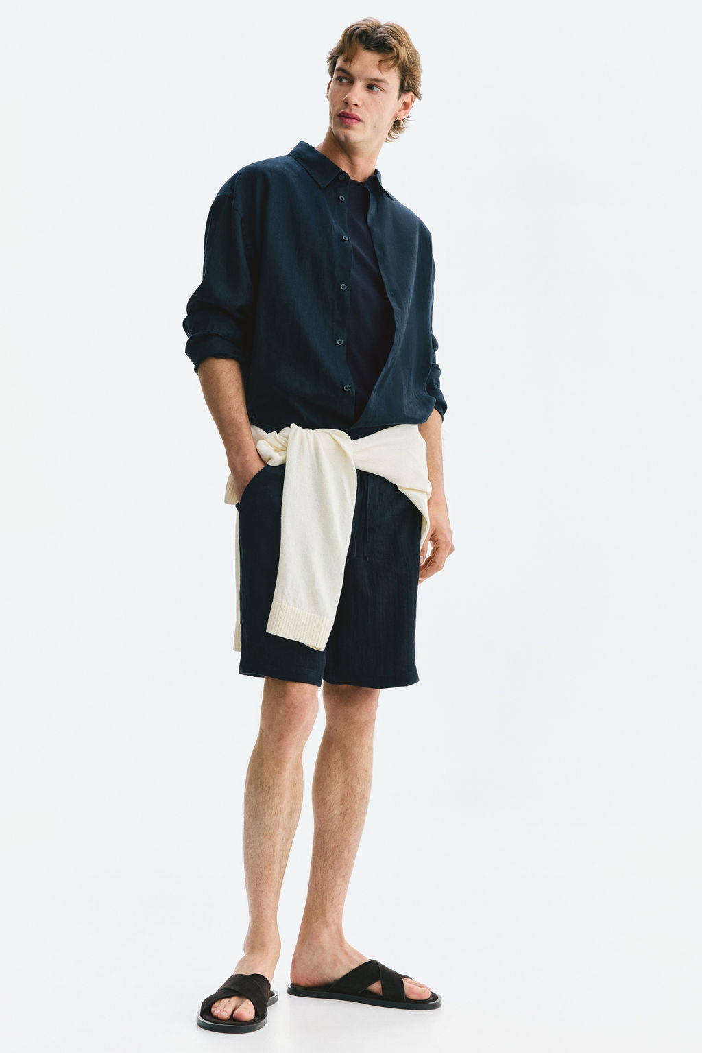 Camiseta en algod?n pima Slim Fit - H&m фото 14