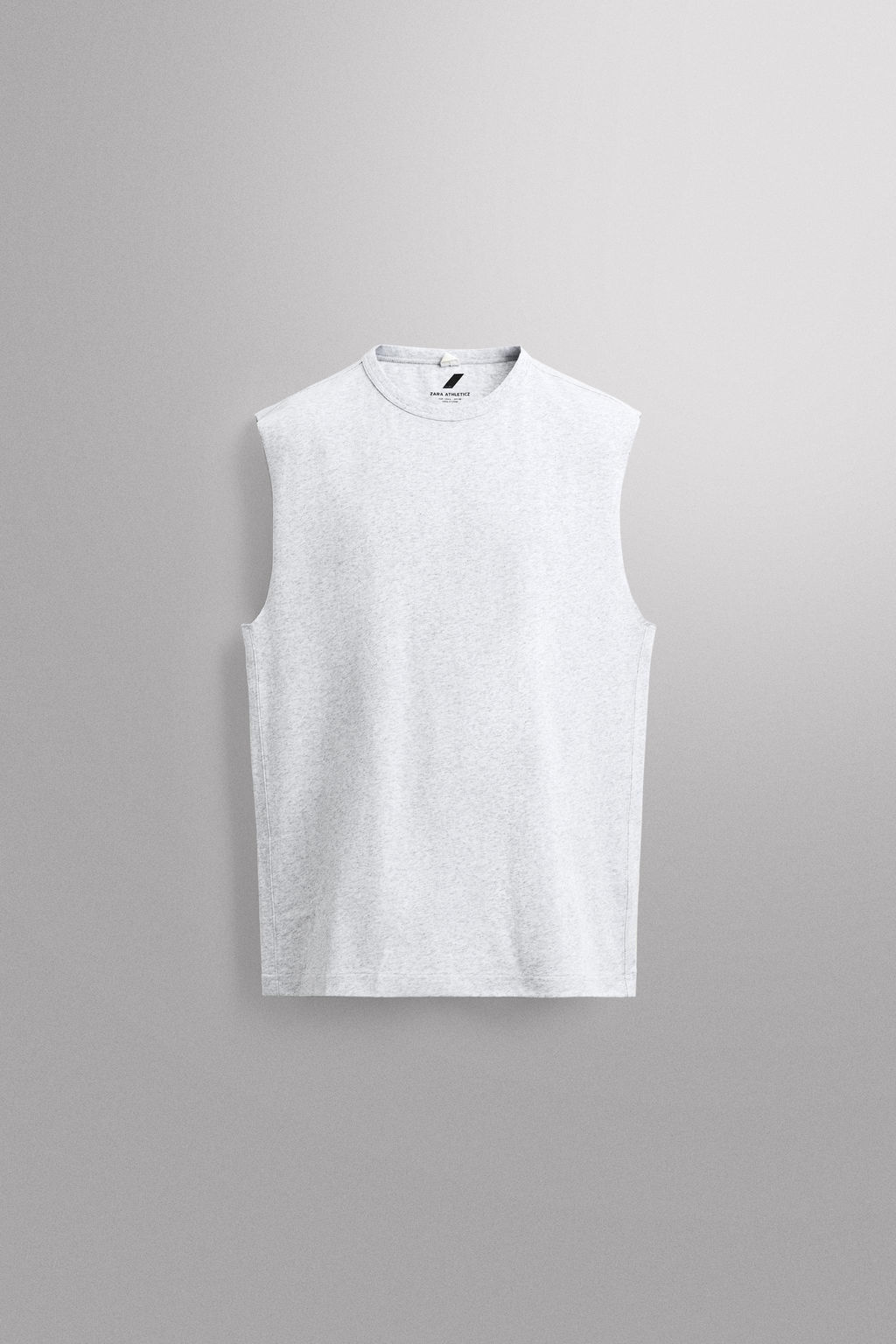 CAMISETA TANK HEAVYWEIGHT / Gris vigor? - Zara фото 9