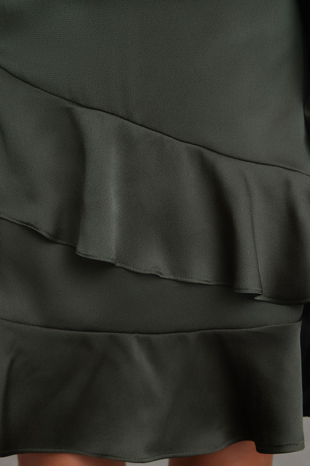 TRENDYOLMILLA Siyah Etegi F?rf?rl? A Kesim Mini Dokuma Elbise TWOAW21EL1891  фото 4