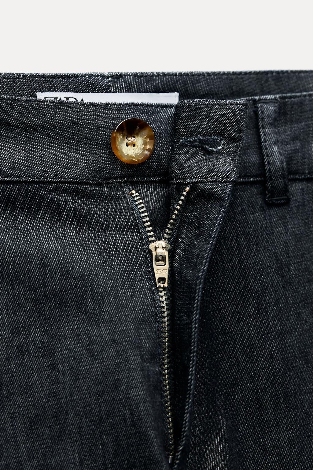 CHINO TROUSERS WITH BRAIDED BELT - Zara фото 8