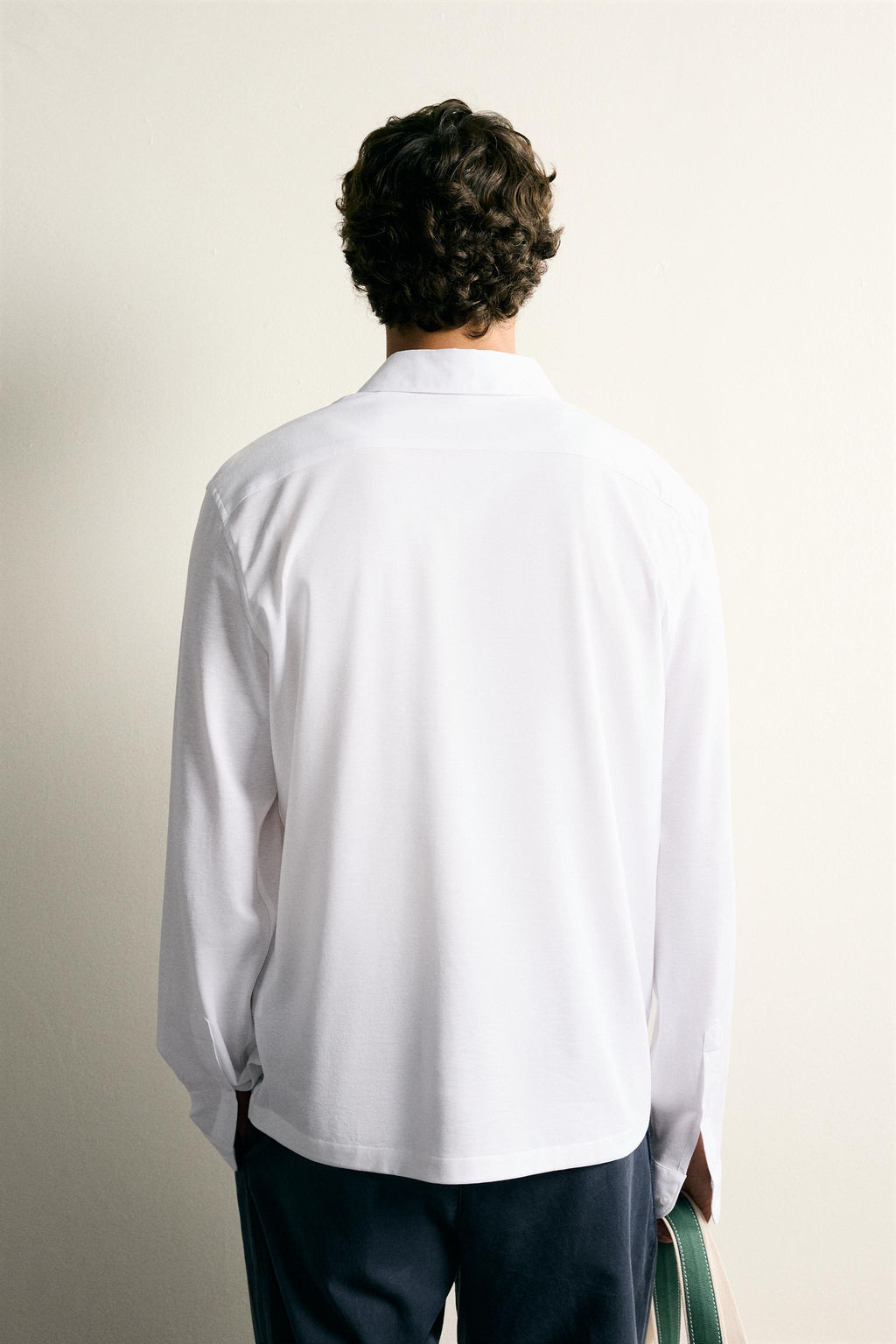 CAMISA POLO REGULAR FIT SOFT / Blanco - Zara фото 3
