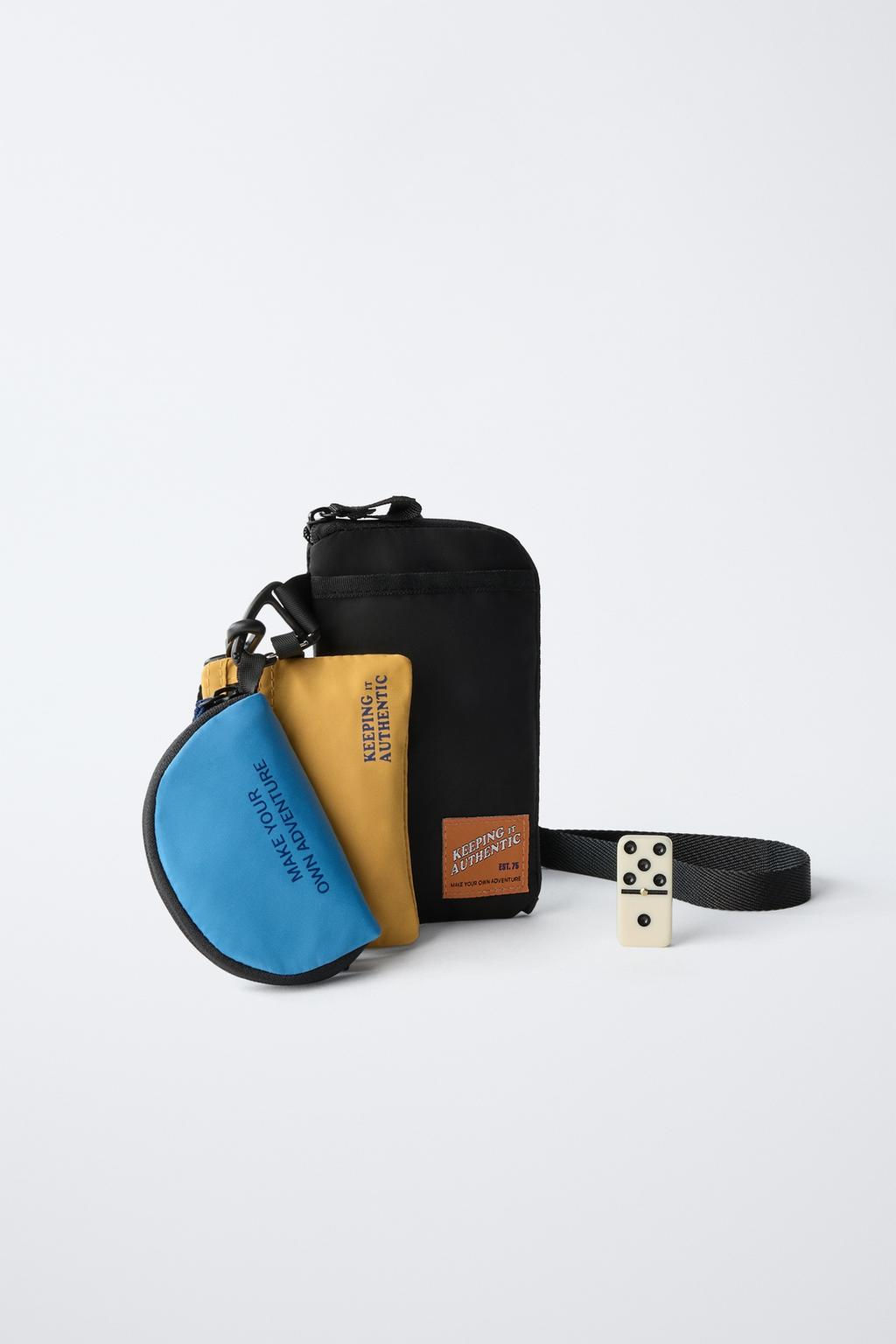 MULTIPOCKET CROSSBODY BAG - Zara фото 5