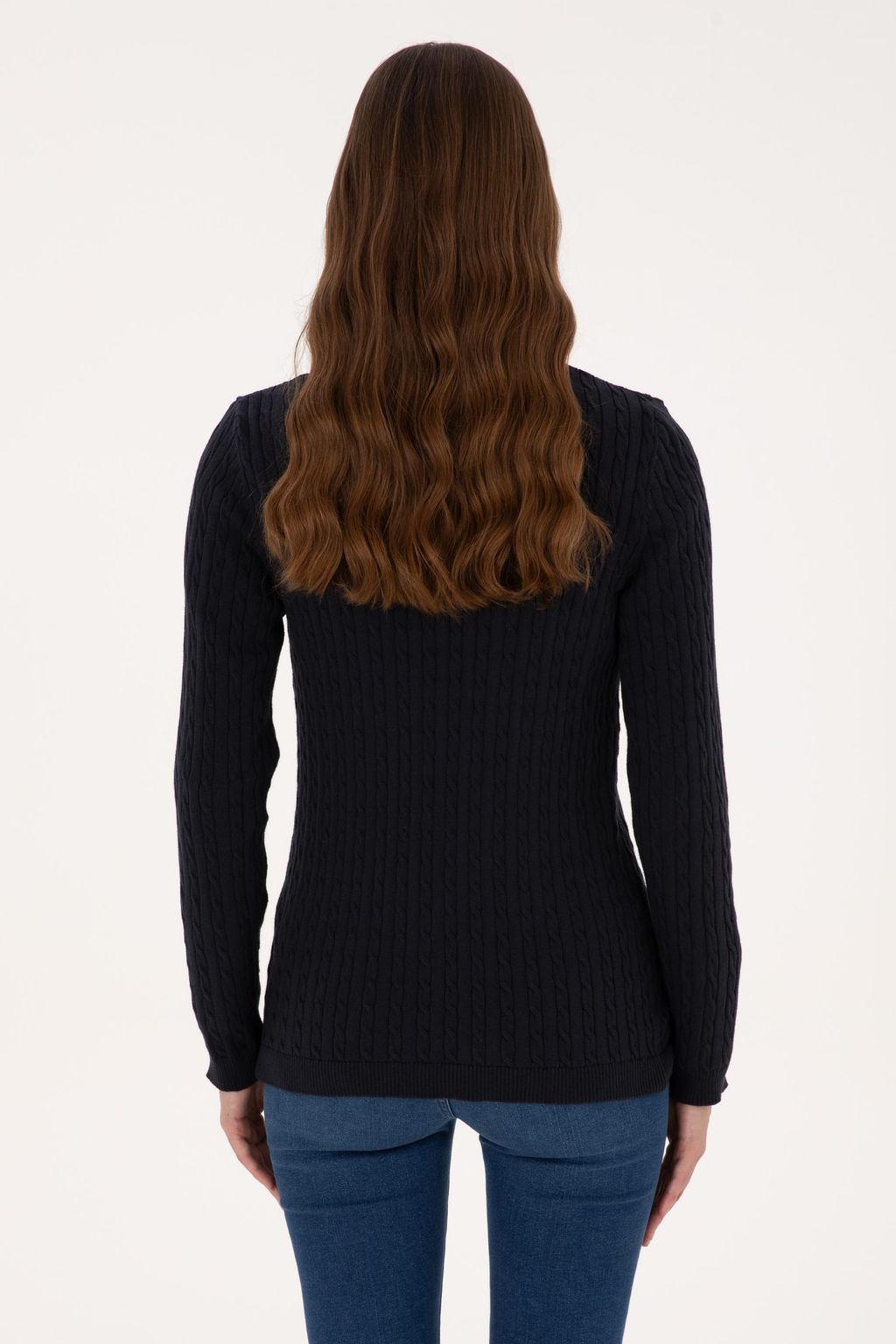 Kad_n Lacivert Basic Triko H_rka - U.s. polo assn фото 5