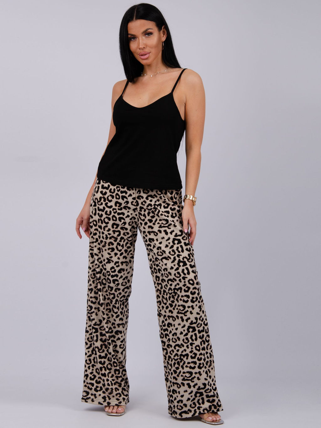 Костюм Кокетка 2 брюки, трикотаж - Малина фото 13