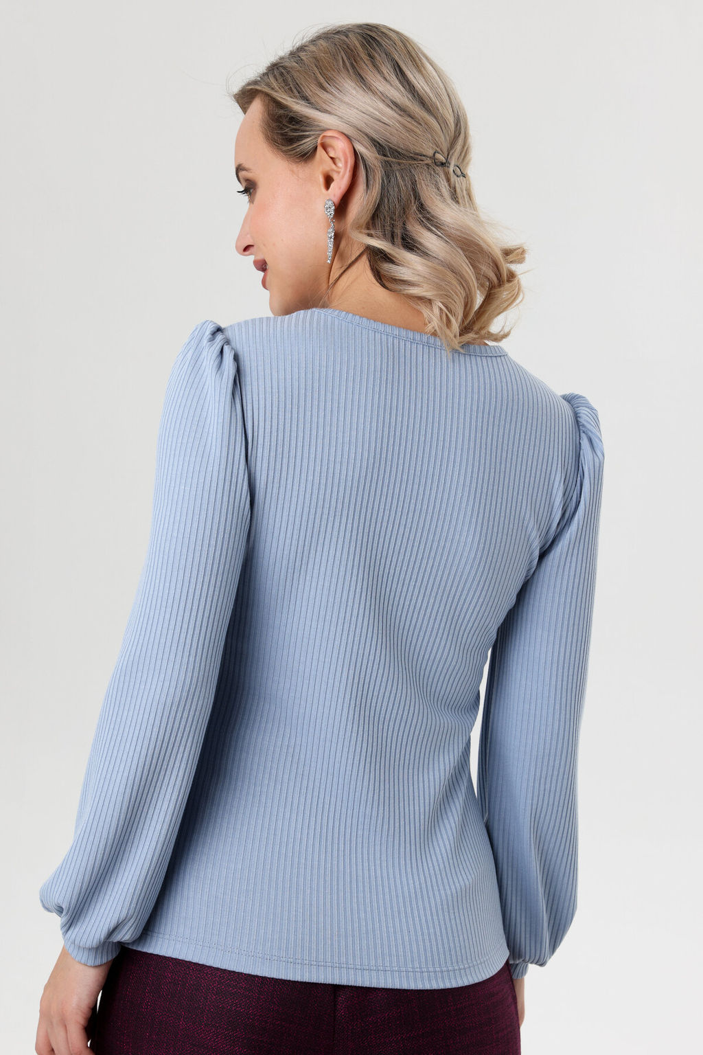 Блузка женская 4219/07/Голубой - Rise фото 10