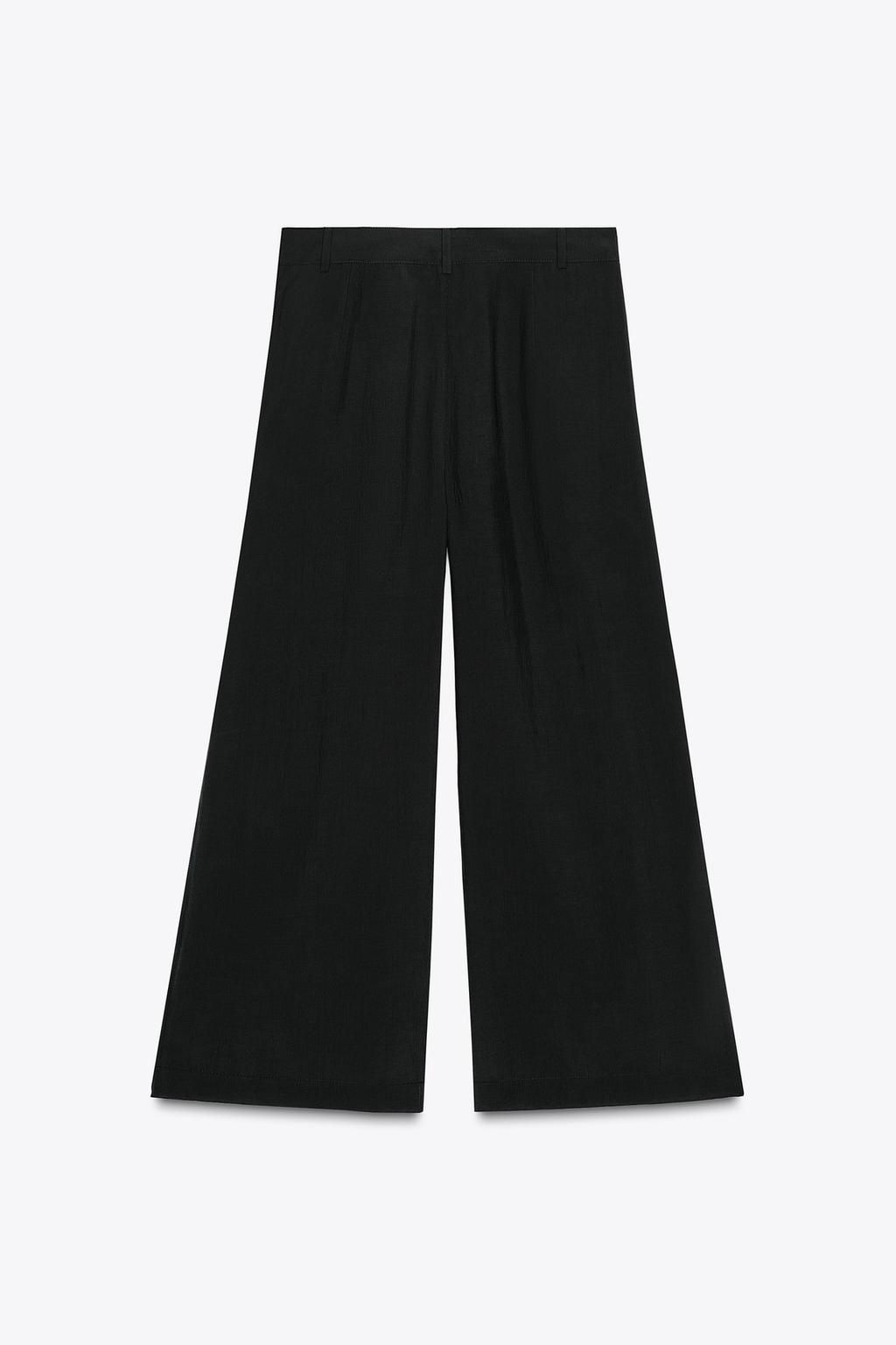 ZW COLLECTION CROPPED DARTED TROUSERS - Zara фото 7