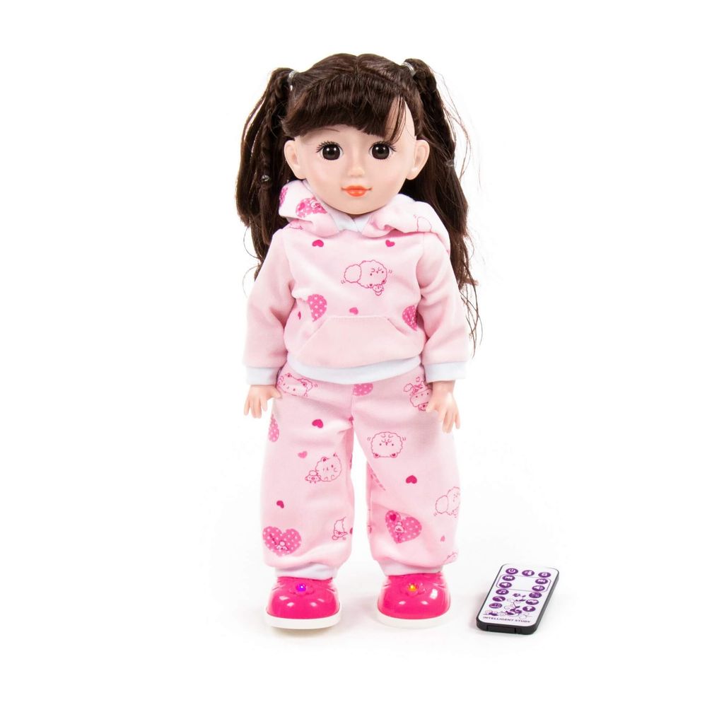 Кукла Вика (36 см) на прогулке (ходит, танцует, разговаривает, поёт, рассказывает сказки, воспроизводит мелодии, повторяет слова, туфельки светятся) (в коробке) - Полесье фото 9