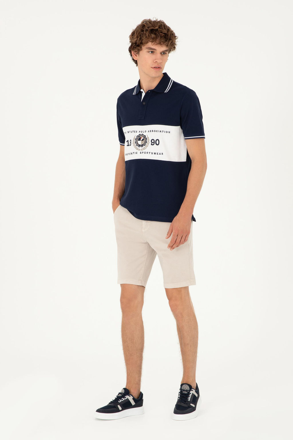 Мужские шорты из каменной ткани Неожиданная скидка в корзине - U.s. polo assn фото 3