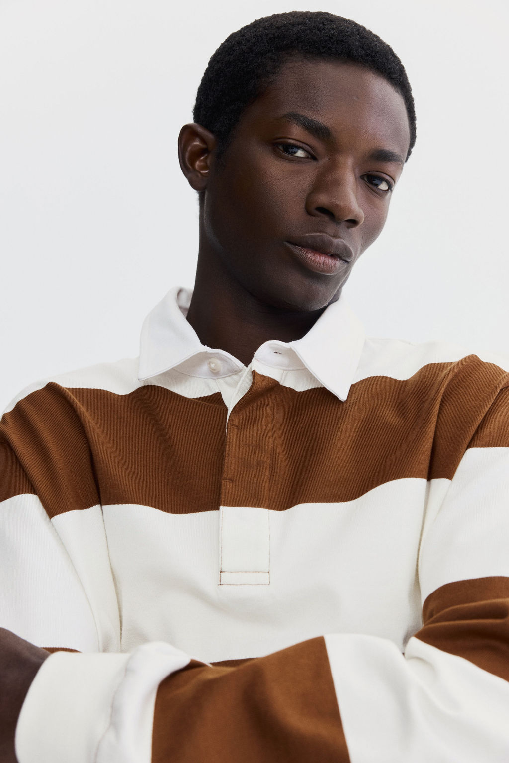 Polo de rugby en algod?n Regular Fit - H&m фото 5