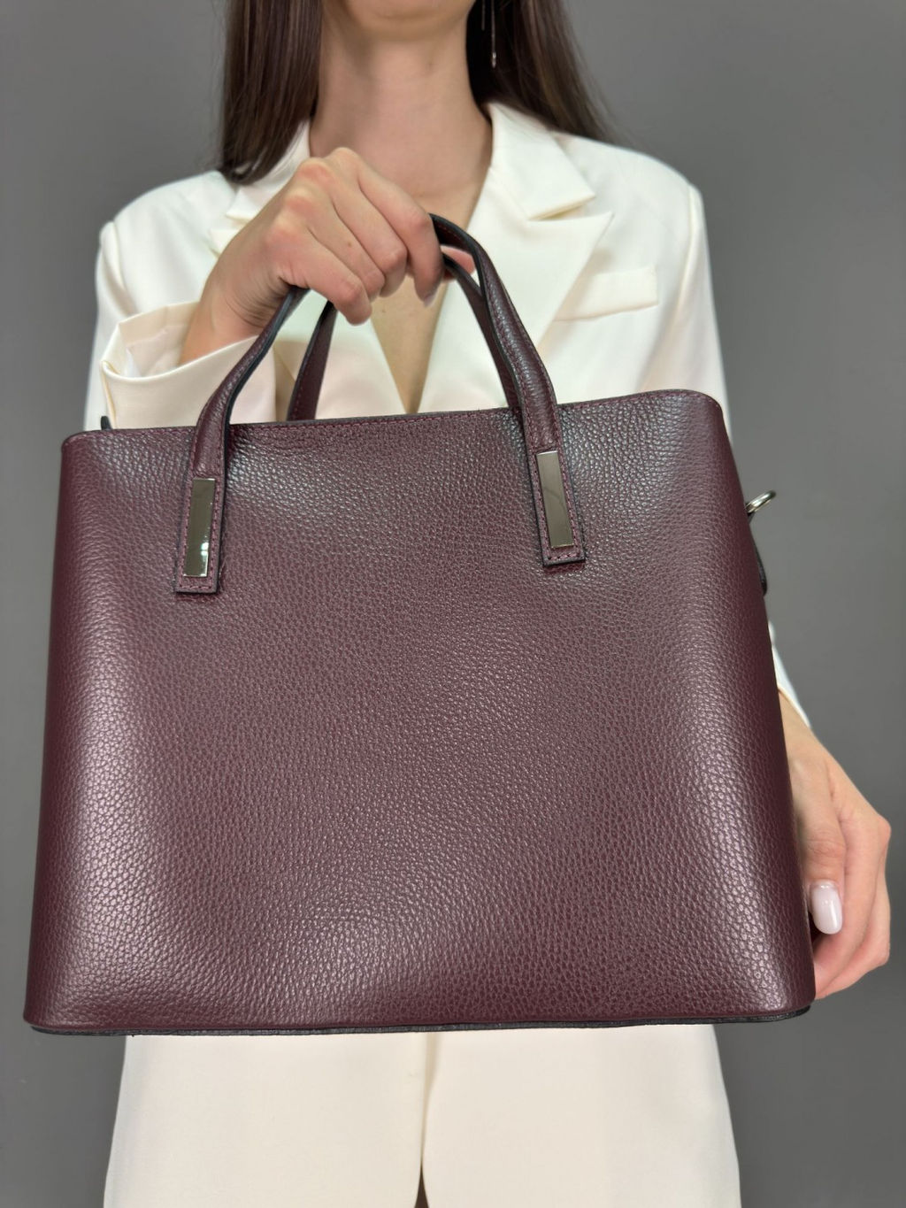 Сумка женская из телячьей кожи