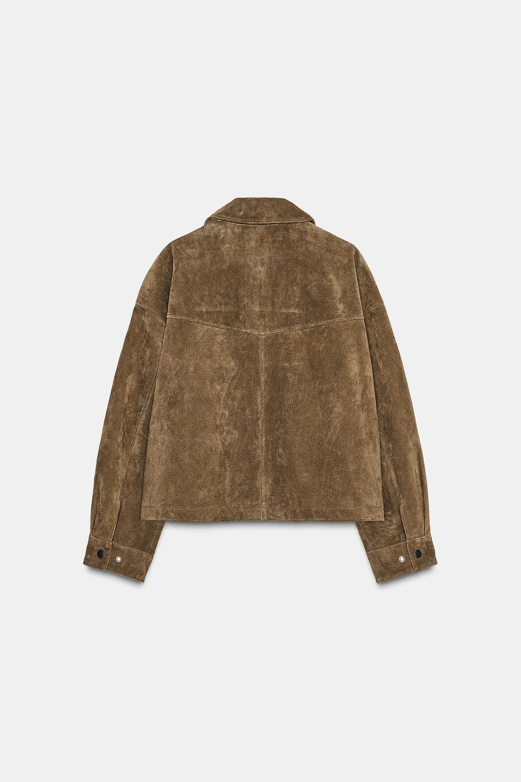 100% LEATHER BOMBER JACKET - Zara фото 23