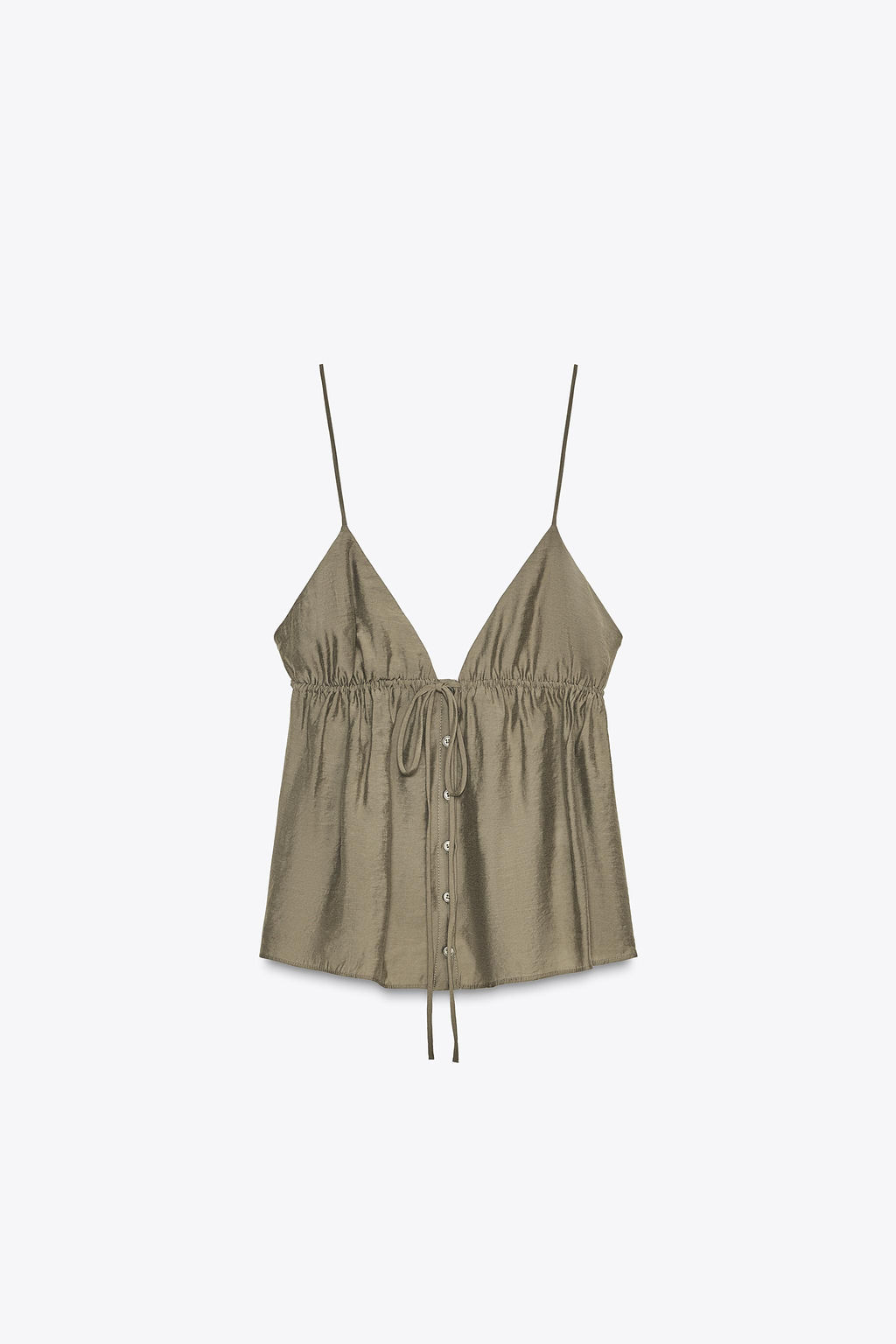 FLOWING STRAPPY TOP - Zara фото 5