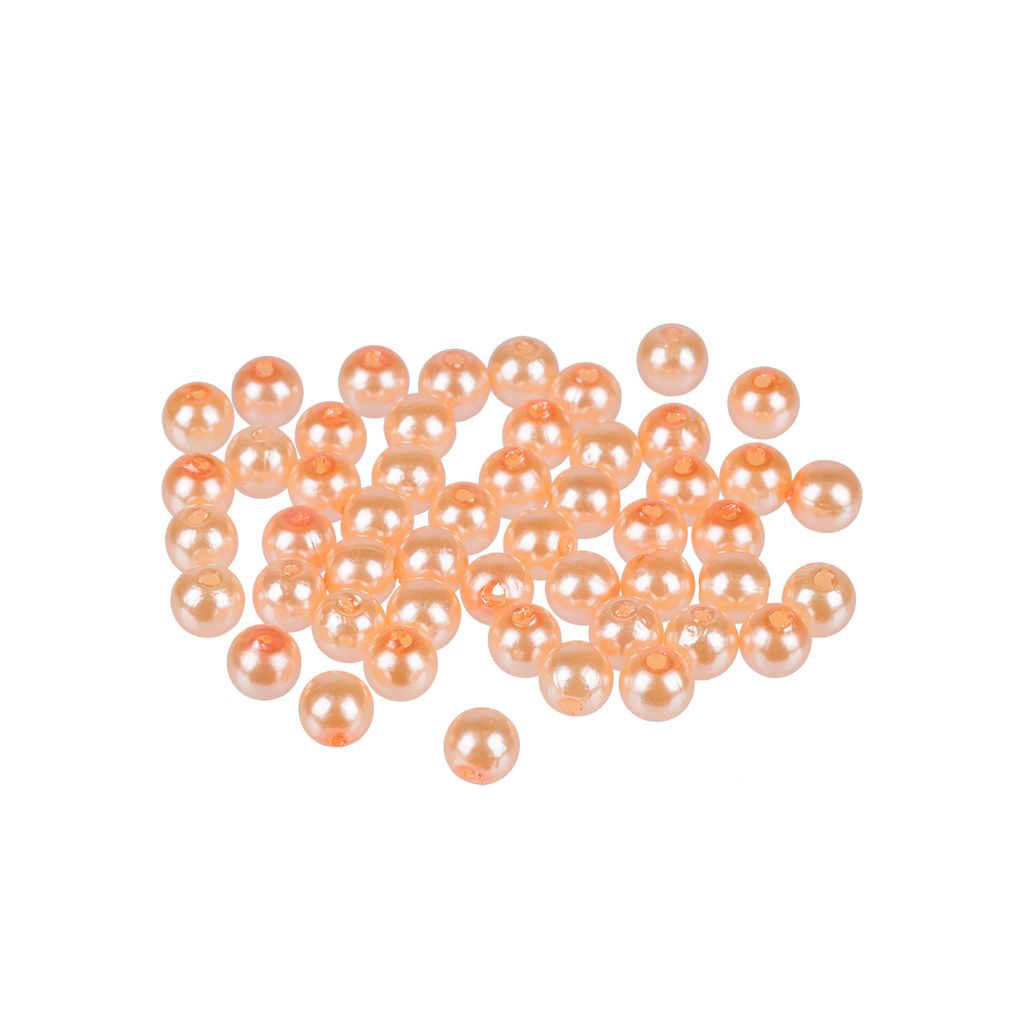 Бусина Zlatka пластик PB-1 6 мм 50 шт 2 шт №29 розовый