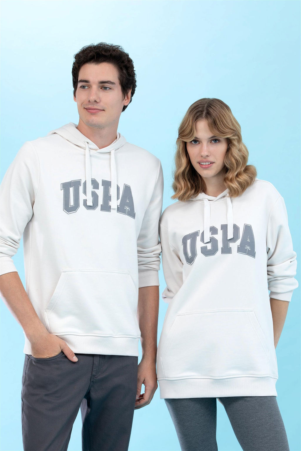 U. S. Polo Assn Базовая толстовка с капюшоном Stone (унисекс) Неожиданная скидка в корзине - U.s. polo assn фото 3