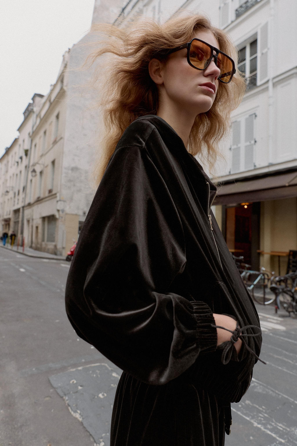 VELVET HOODIE JACKET - Zara фото 3