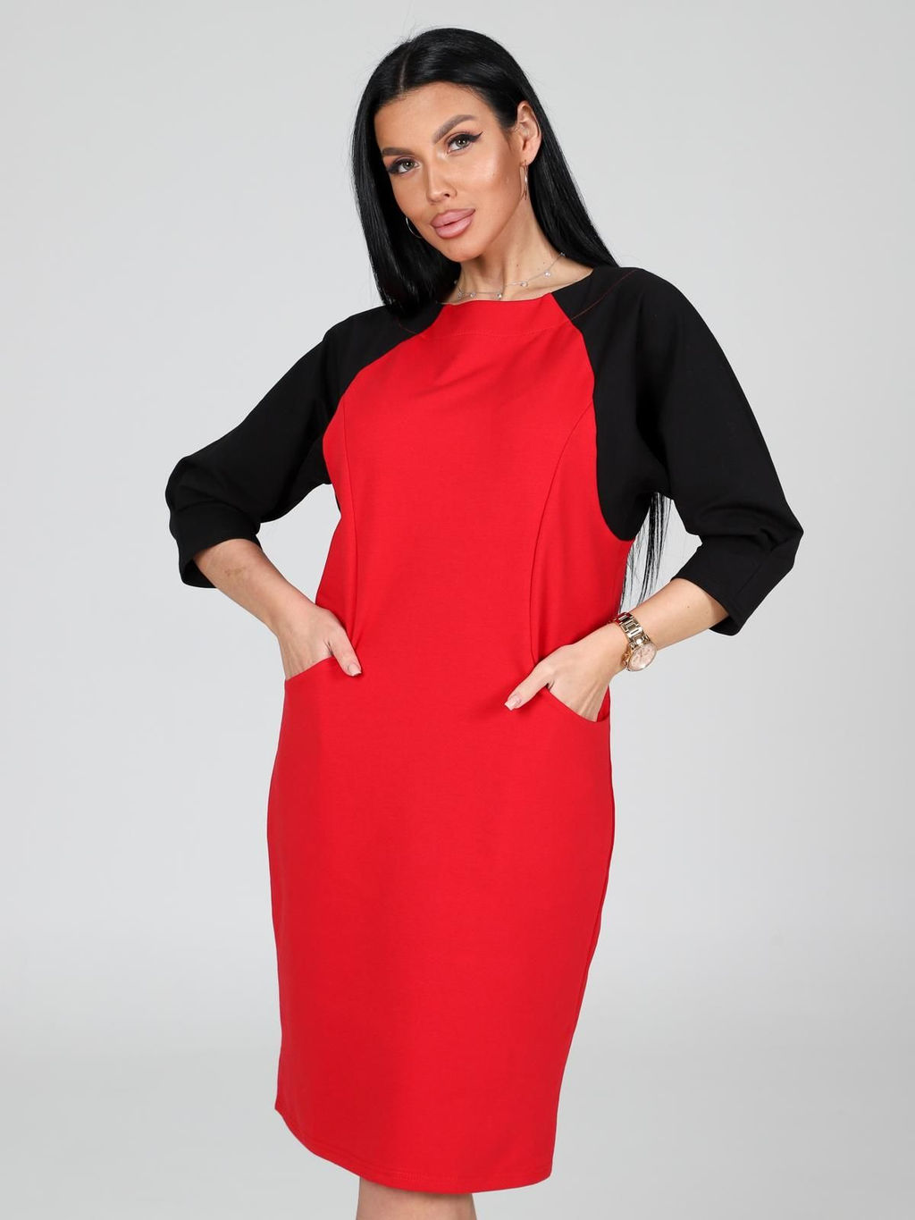 IV-CAPRIZ Воксель - платье из футера с лайкрой  фото 12