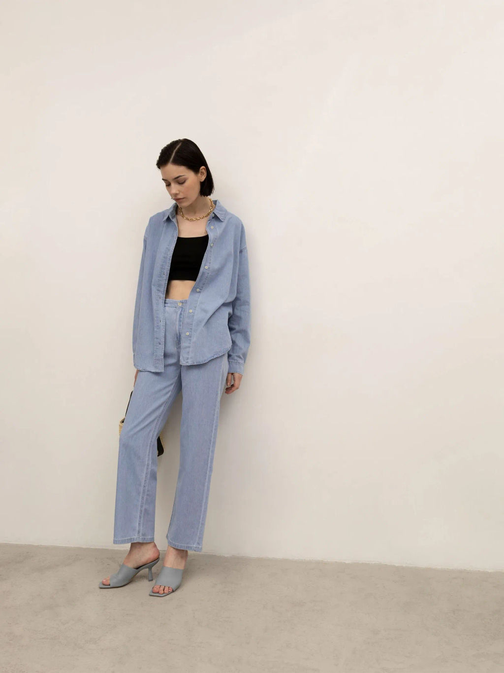 Джинсы прямого кроя - Emka фото 2