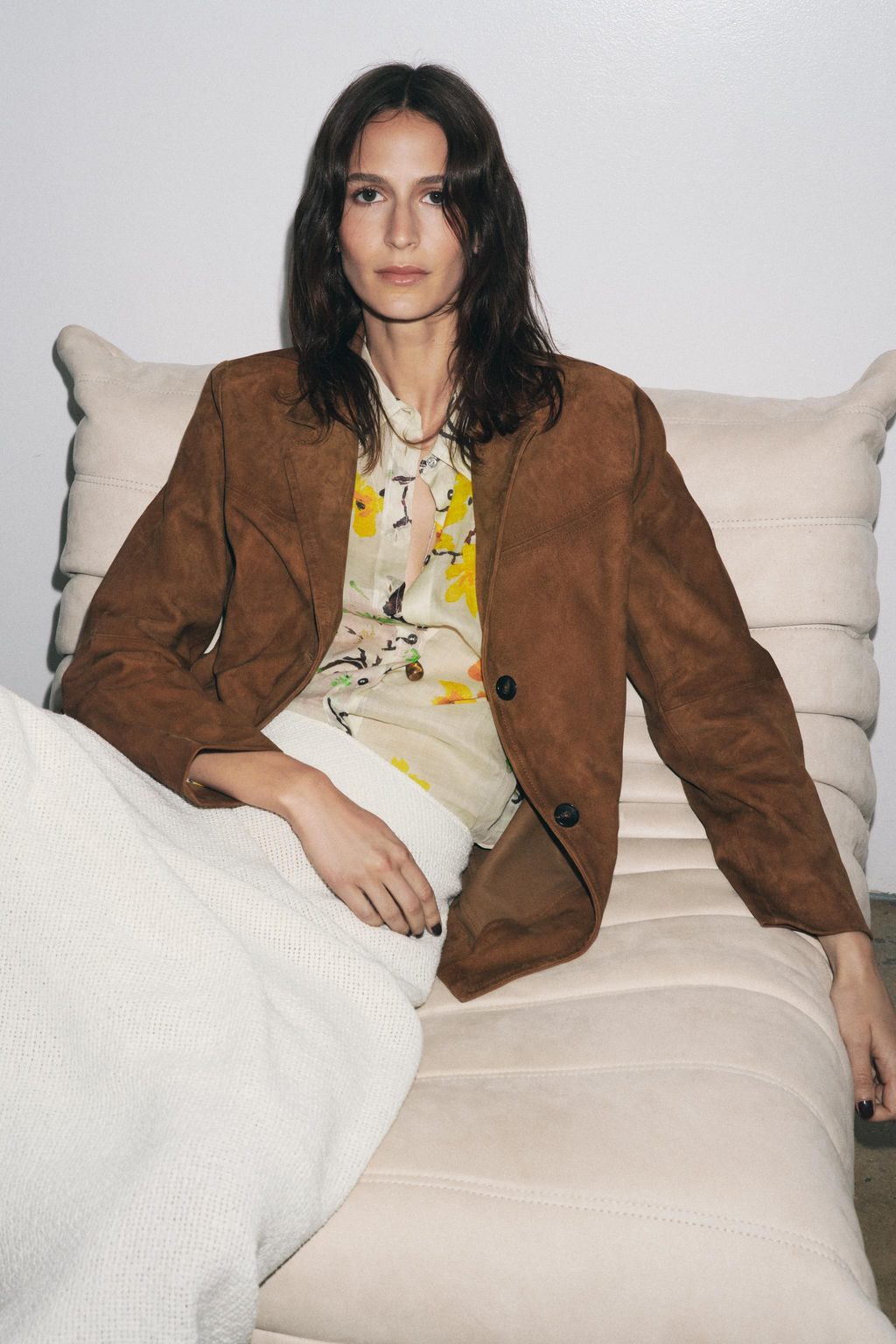 ZW COLLECTION STRUCTURED MIDI SKIRT - Zara фото 5