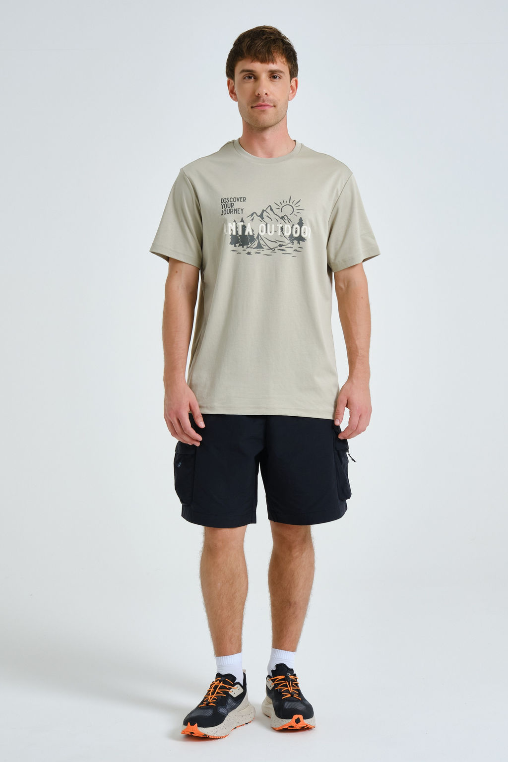 Футболка Серый CAMPING SS Tee