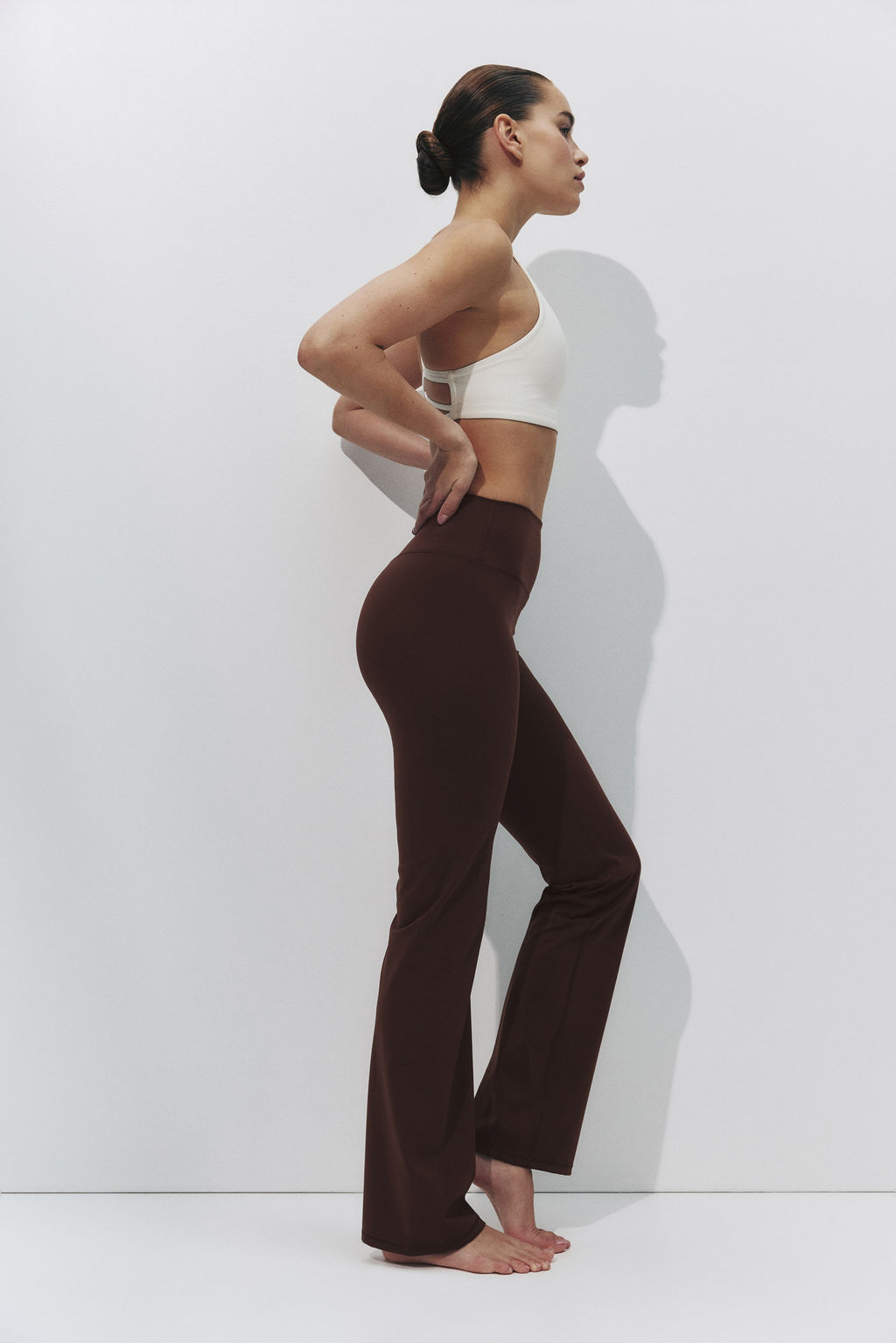 Leggings de deporte acampanados con SculptMove - H&m фото 11