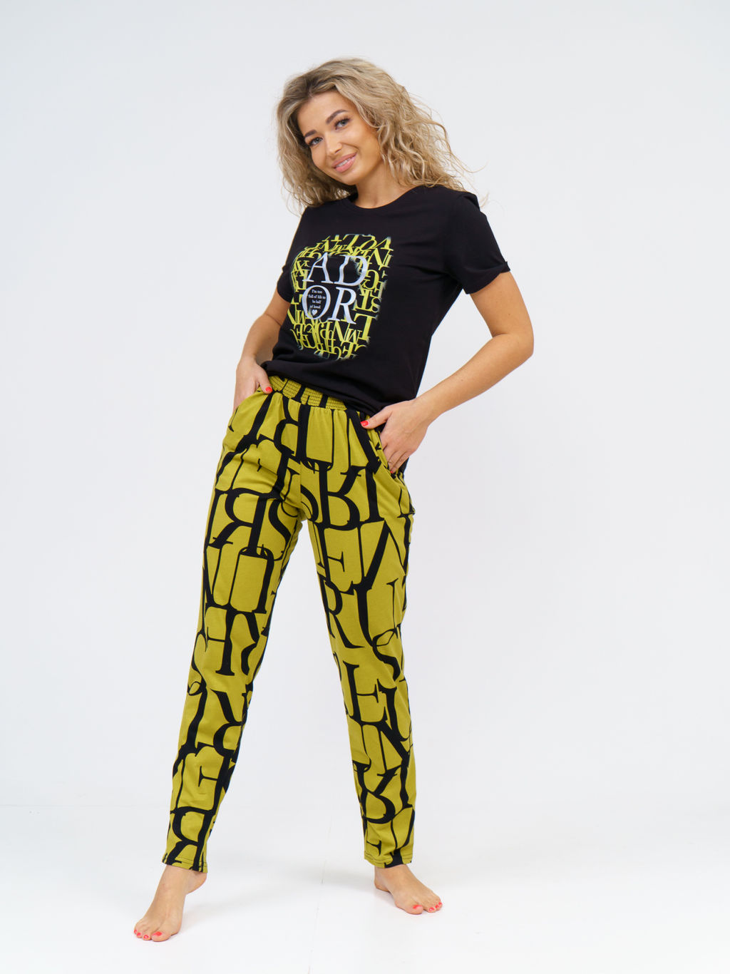 775/2 Пижама "желтый"