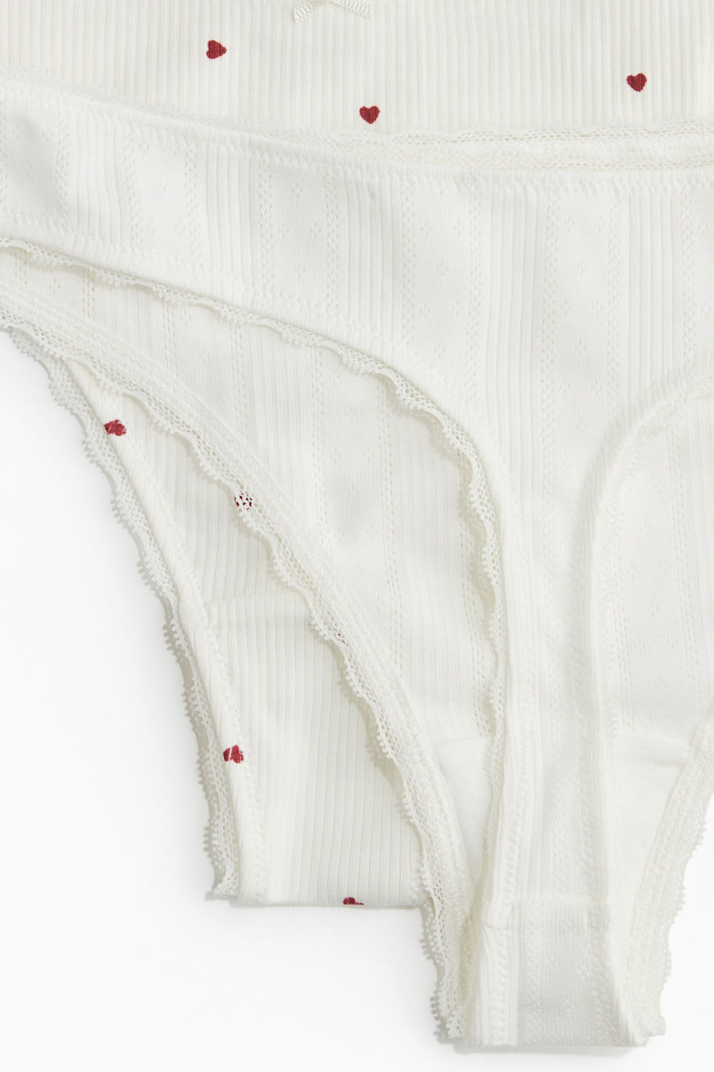 Pack de 2 bragas Thong en pointelle - H&m фото 7