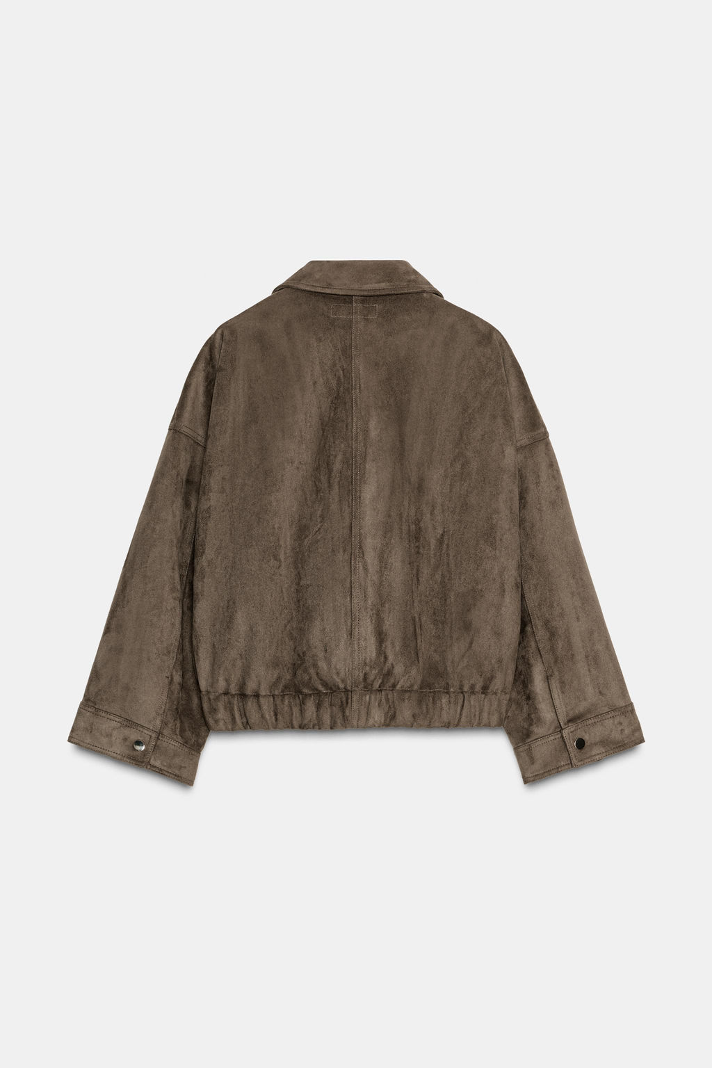 FAUX SUEDE JACKET - Zara фото 9