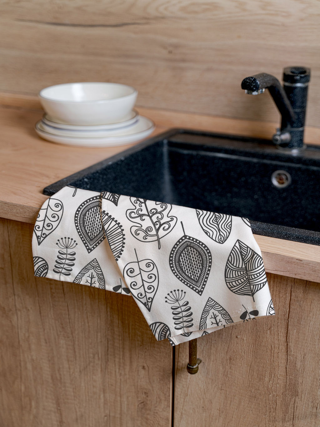 Набор полотенец 70х40 2шт ДОМОСФЕРА Рогожка 21554-1/70х40