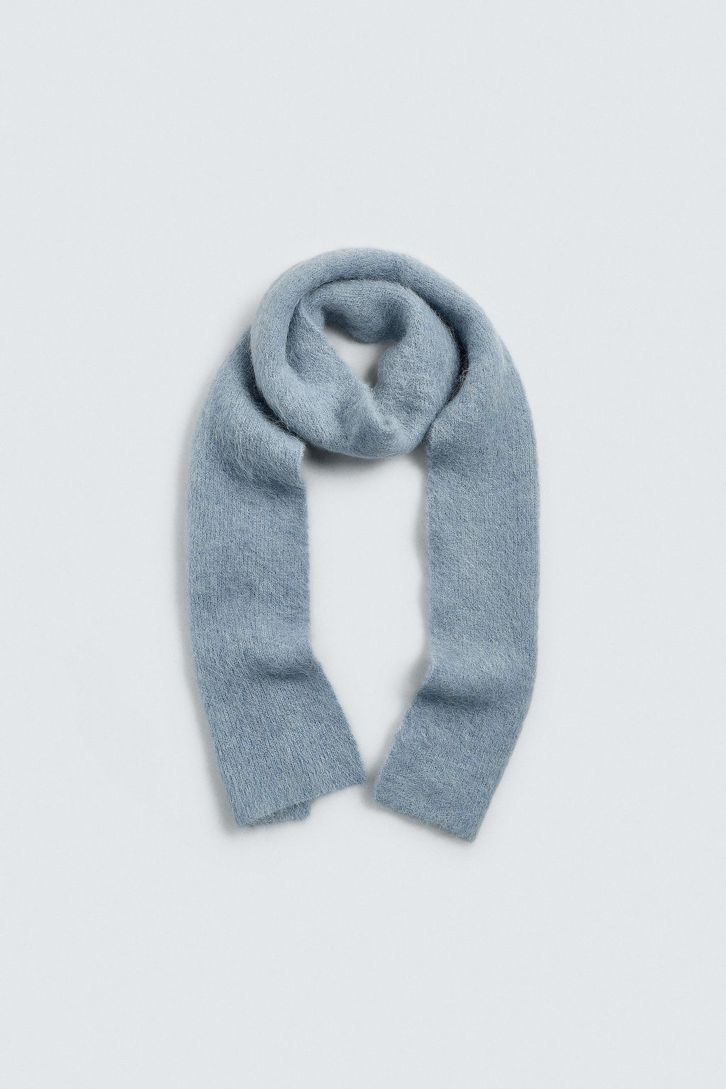 ALPACA BLEND KNIT SCARF - Zara фото 4